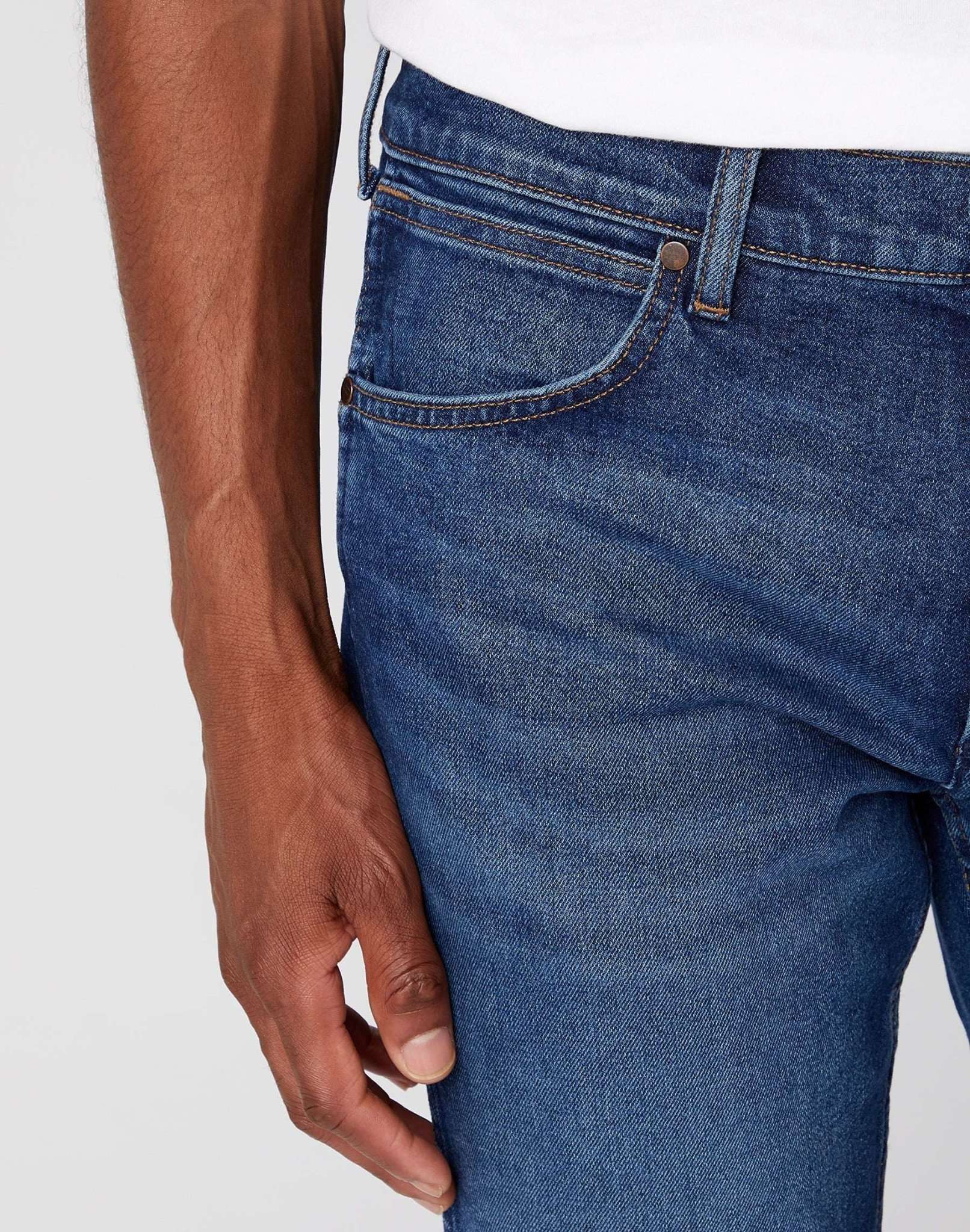 Greensboro Low Stretch in Blue Arcade Jeans Wrangler