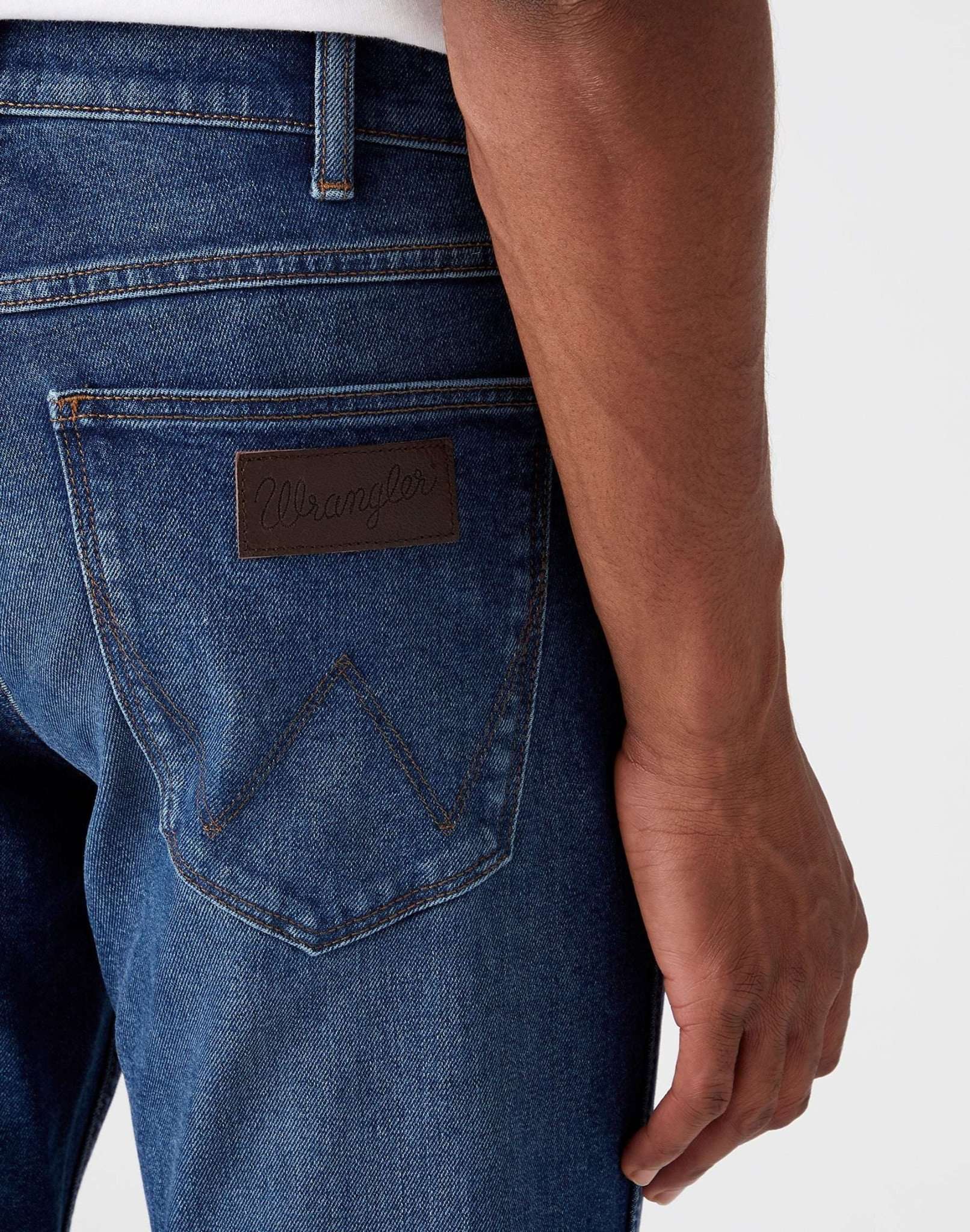Greensboro Low Stretch in Blue Arcade Jeans Wrangler