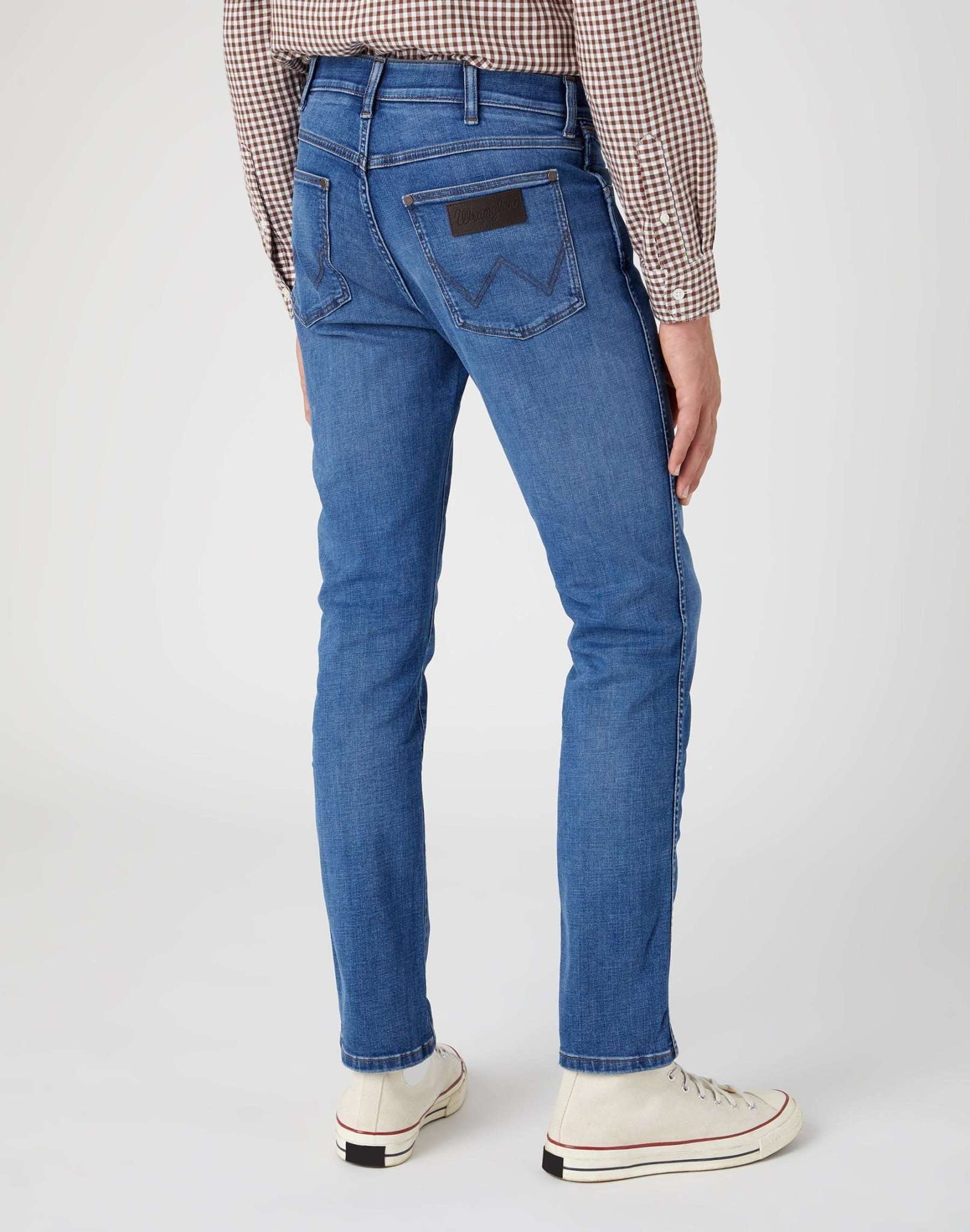 Larston High Stretch in Rough Rided Jeans Wrangler