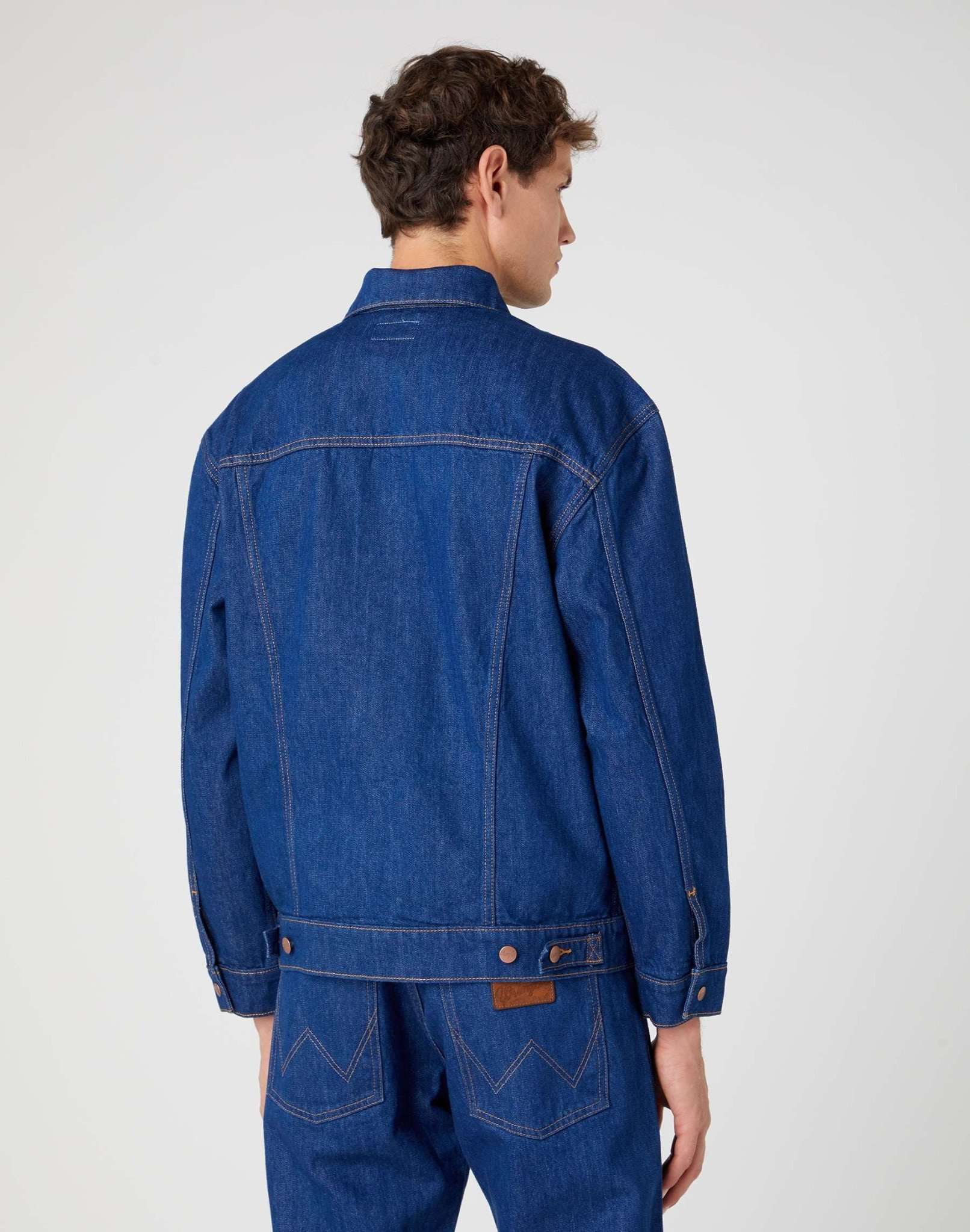Anti Fit Jacket in Wrangler Blue Jackets Wrangler