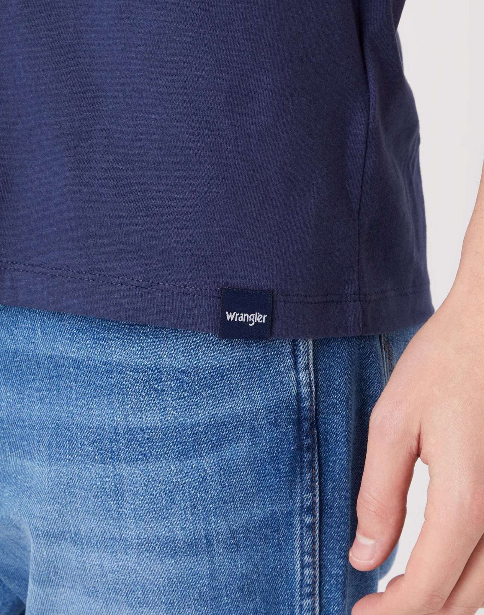 2 Pack Tee in Navy/White T-Shirts Wrangler