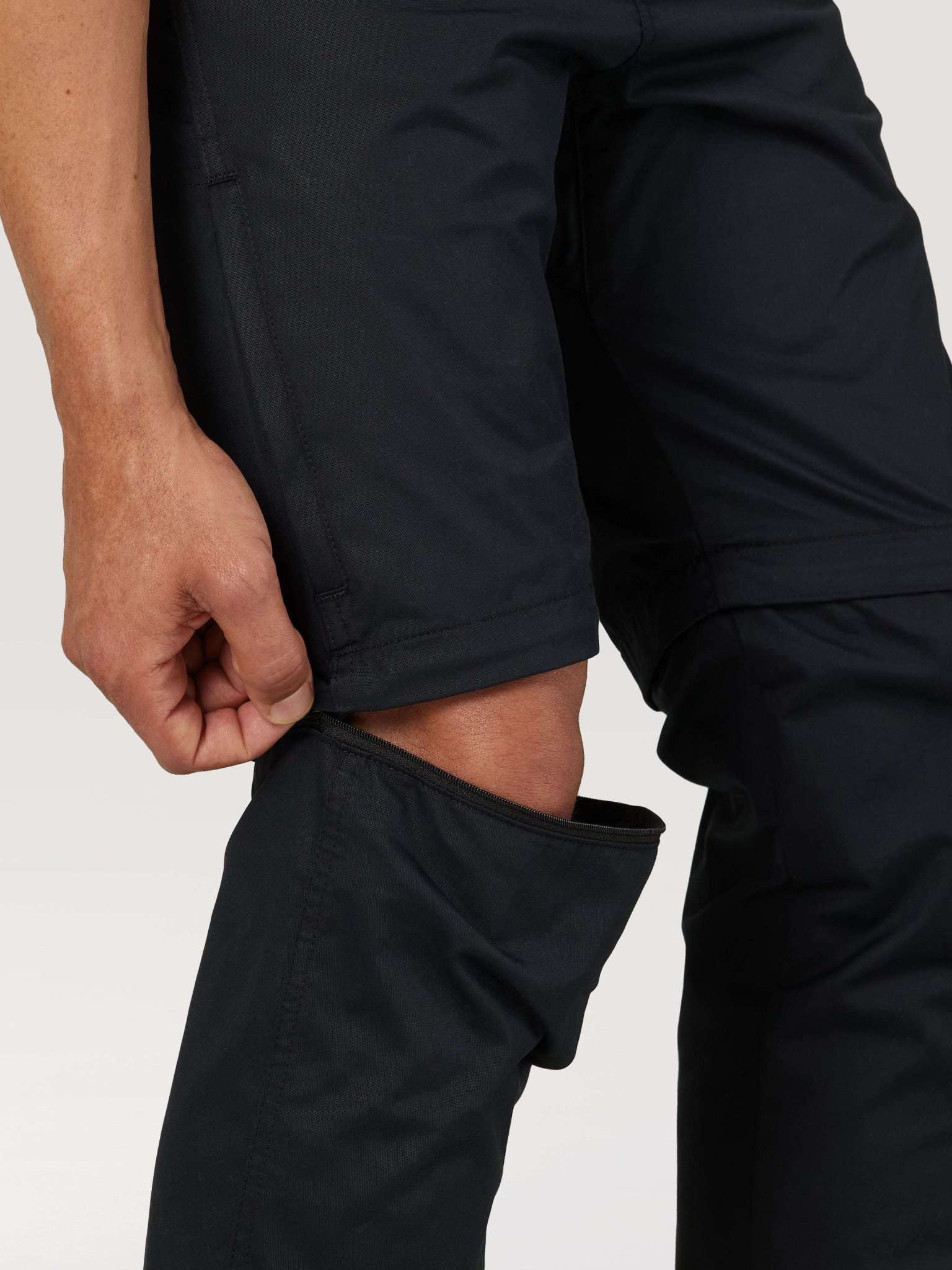 All Terrain Gear Packable Zipoff Cargo in Black Pants Wrangler
