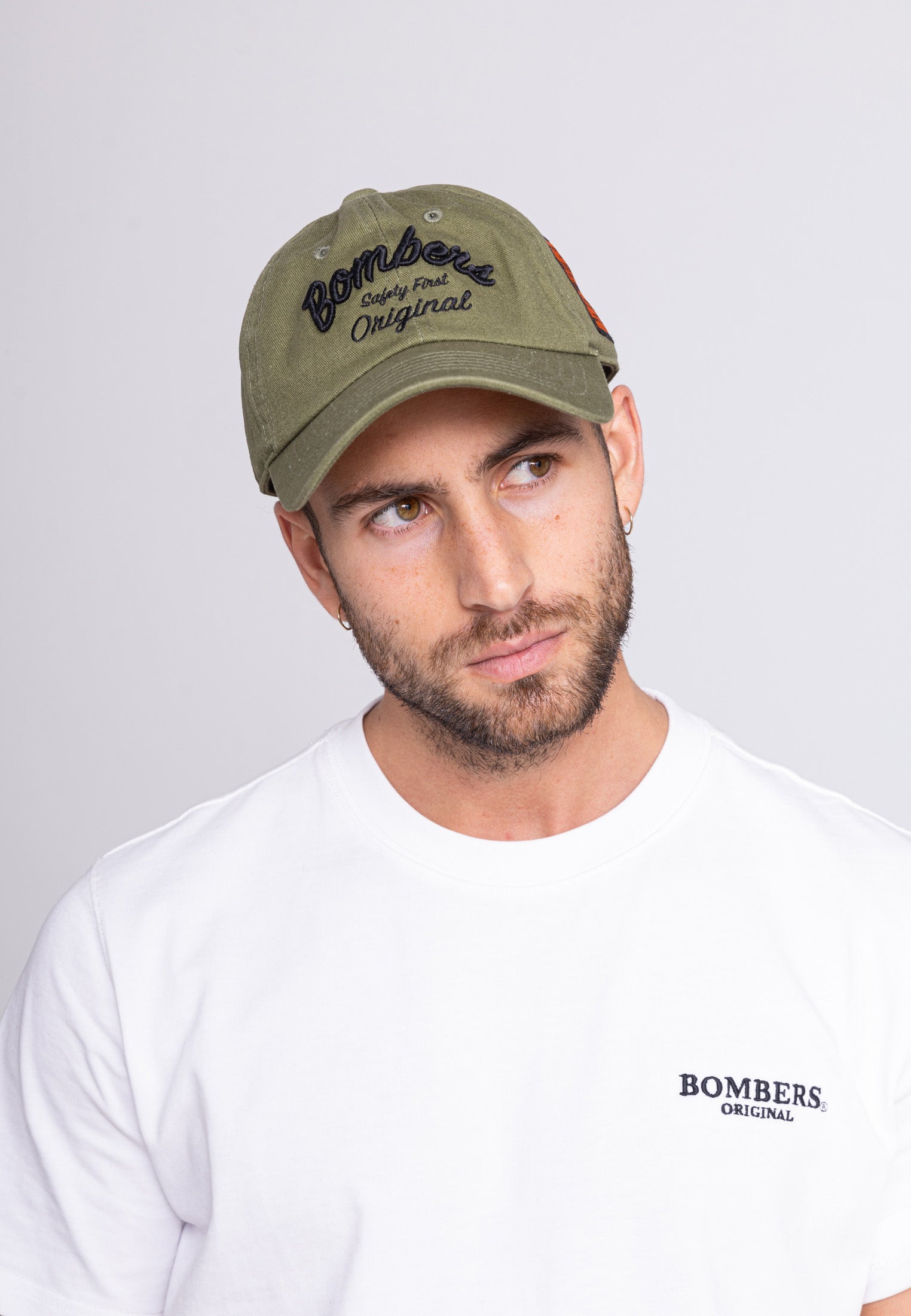 Weslake U Cap in Kaki Caps Bombers Original
