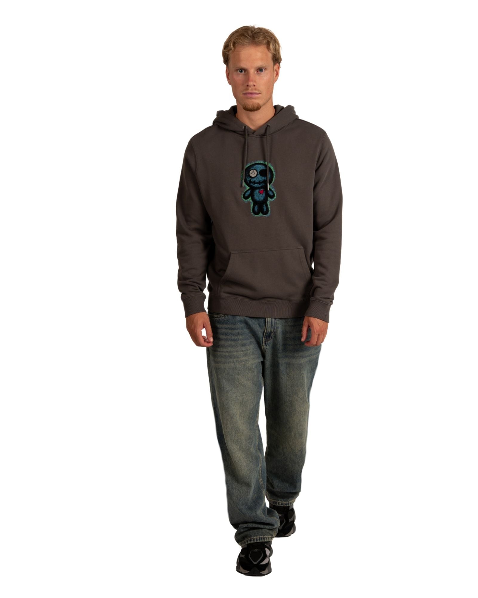 Williams Hoodie in Grey Hoodie Wrong Friends