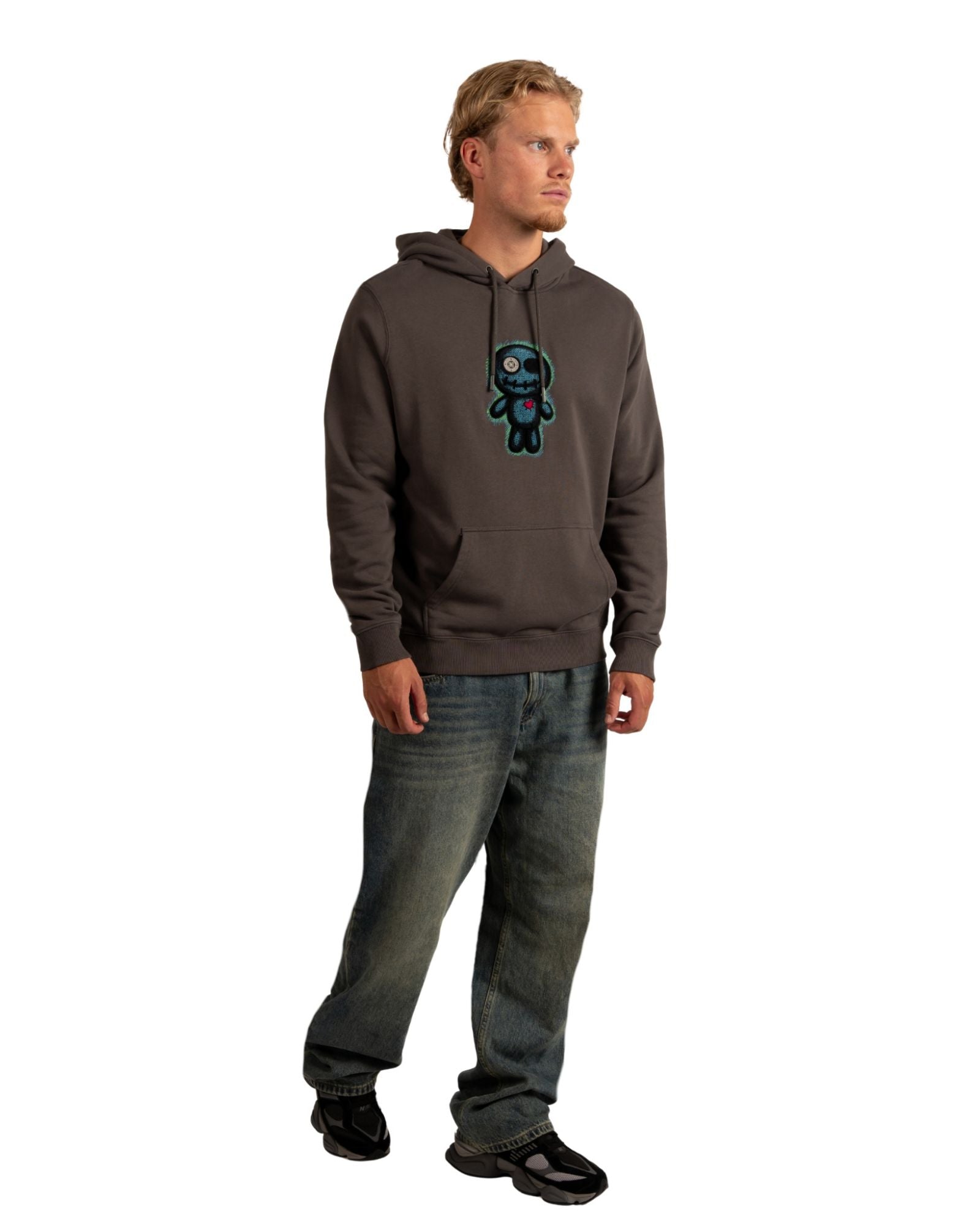 Williams Hoodie in Grey Hoodie Wrong Friends