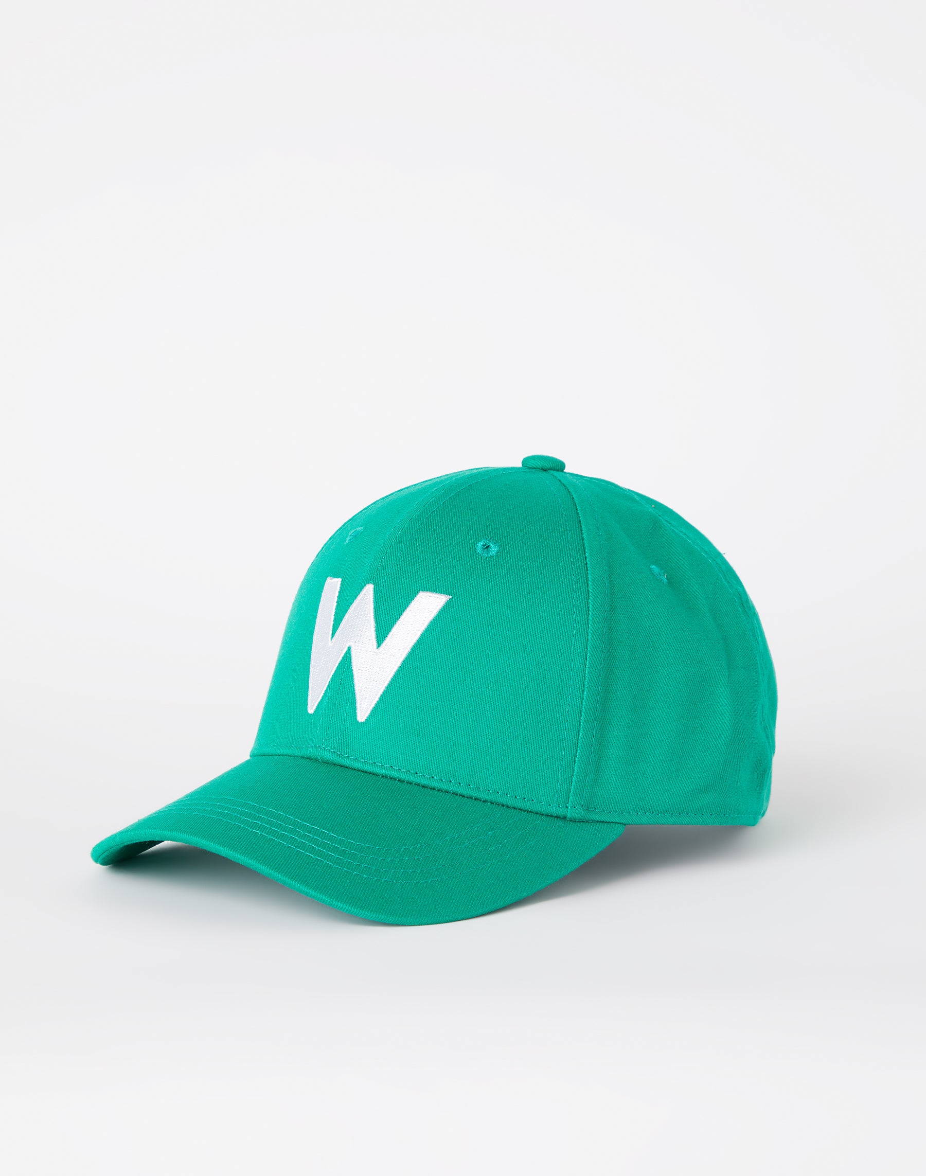 W Logo Cap in Leprechaun Green Caps Wrangler