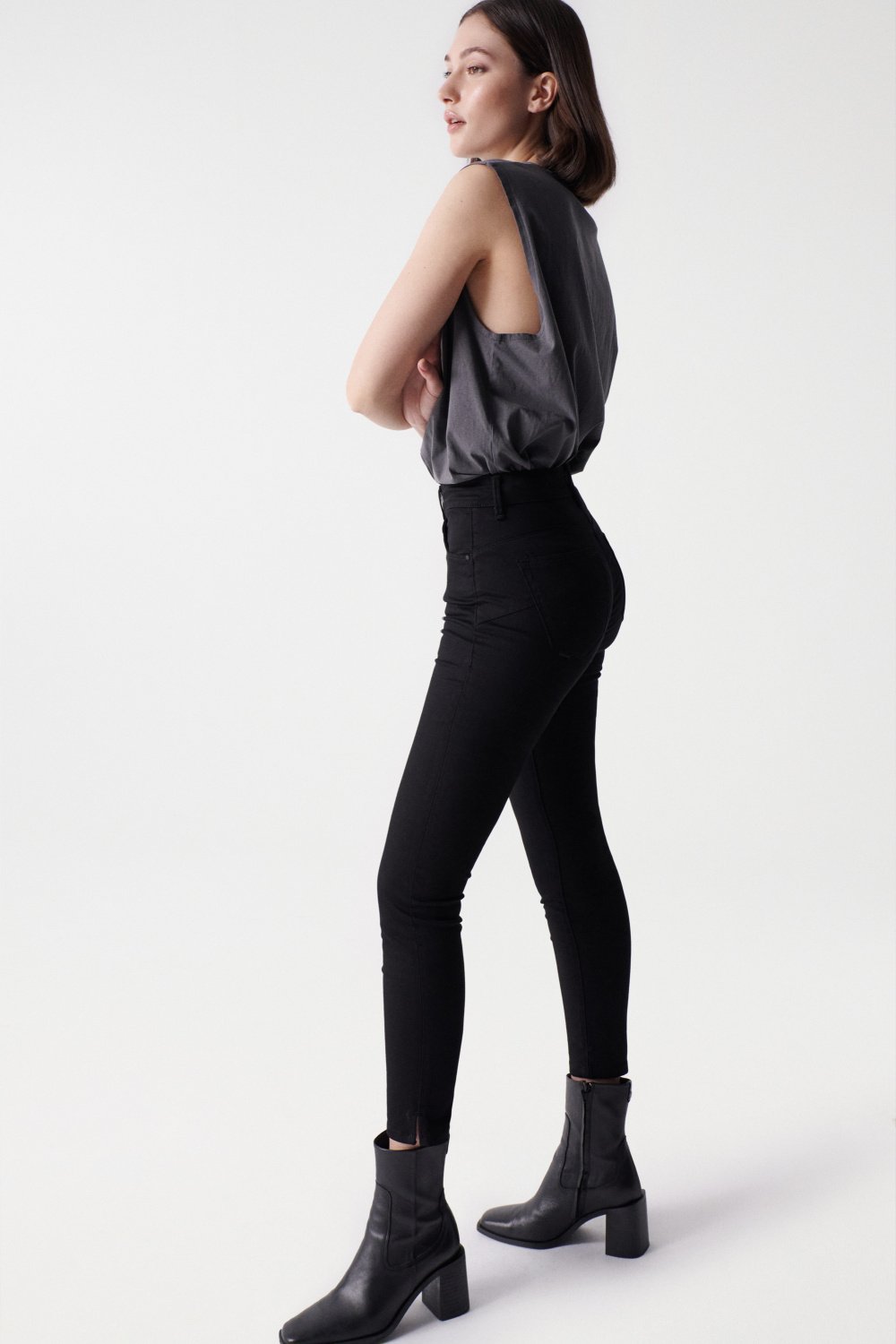 Secret Glamour Push-In in Black Jeans Salsa Jeans