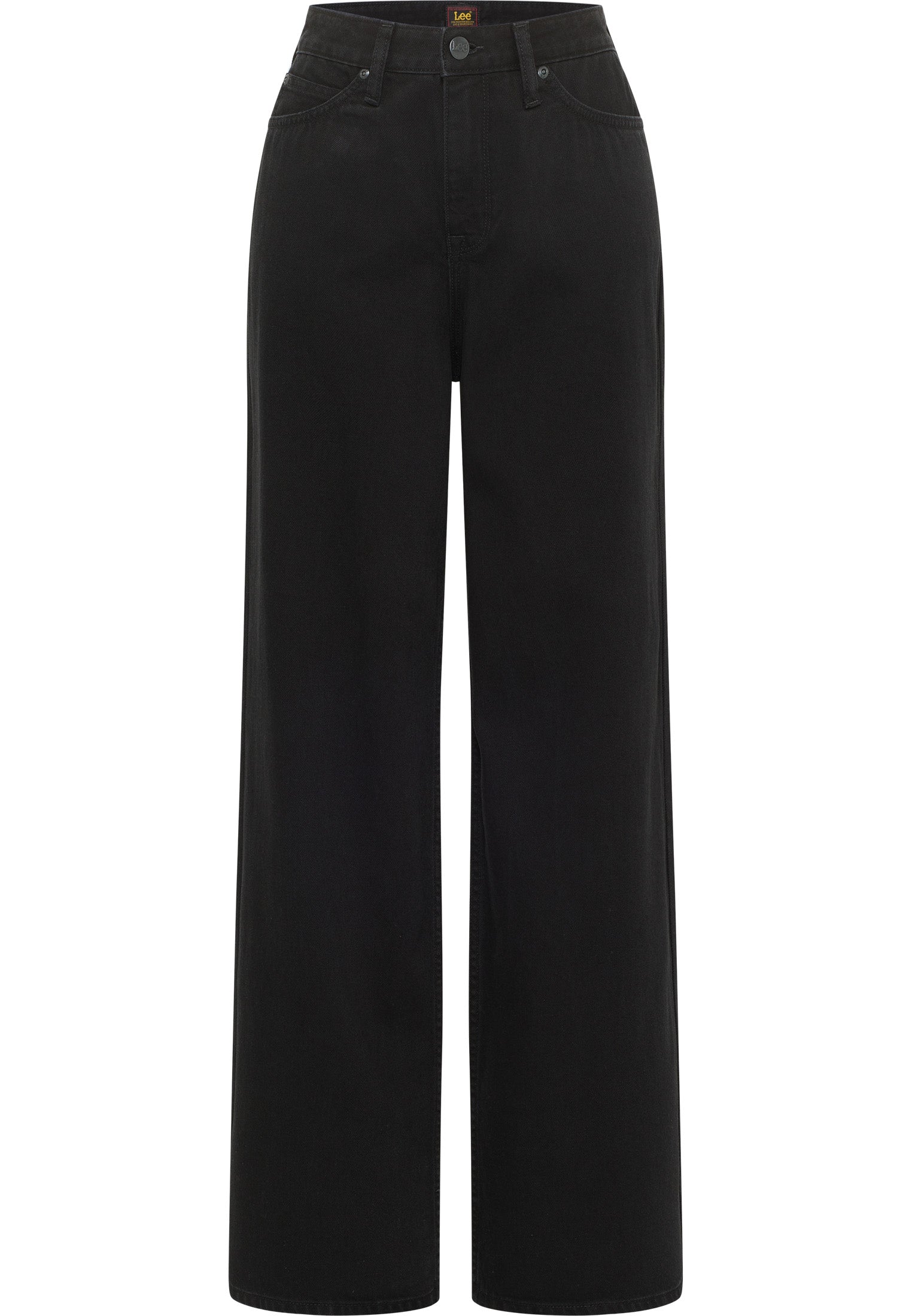 Stella A Line in Clean Black Jeans Lee