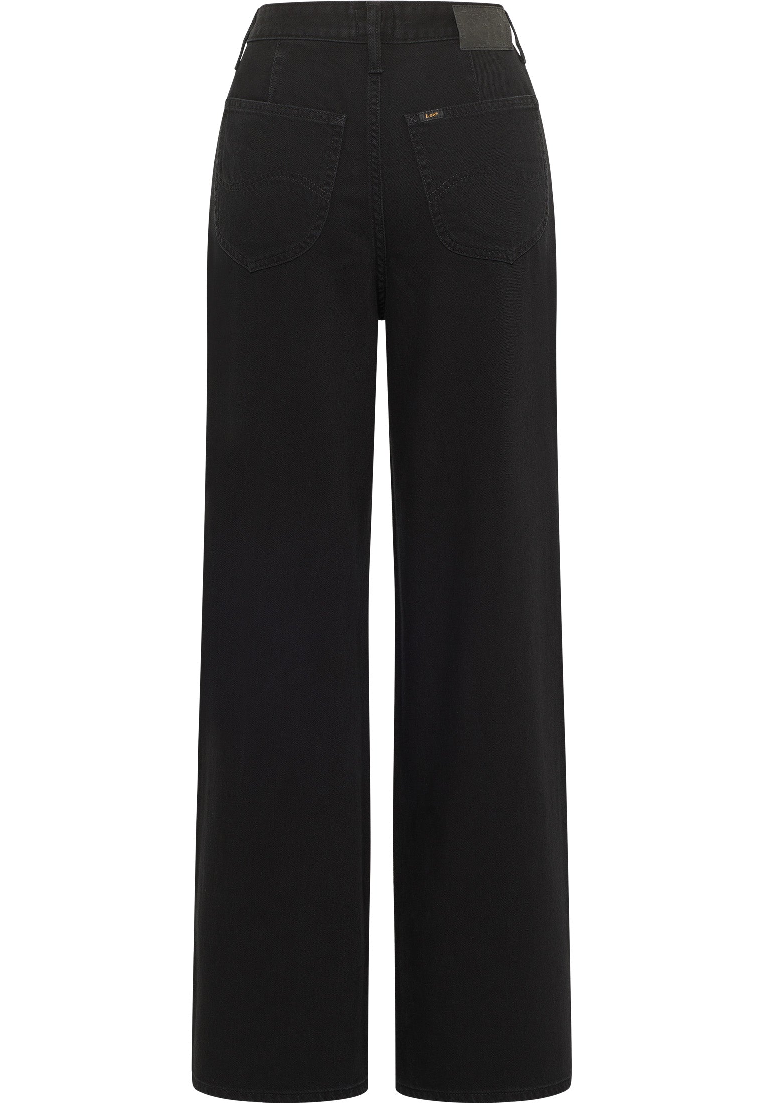 Stella A Line in Clean Black Jeans Lee