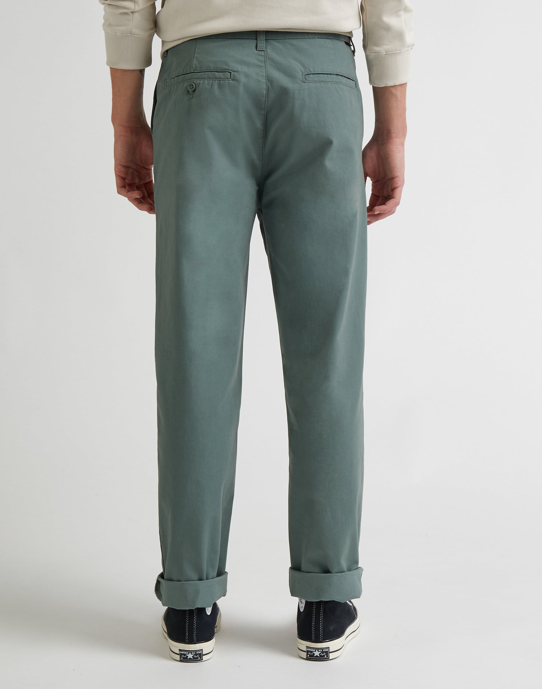 Relaxed Chino in Fort Green Pants Lee