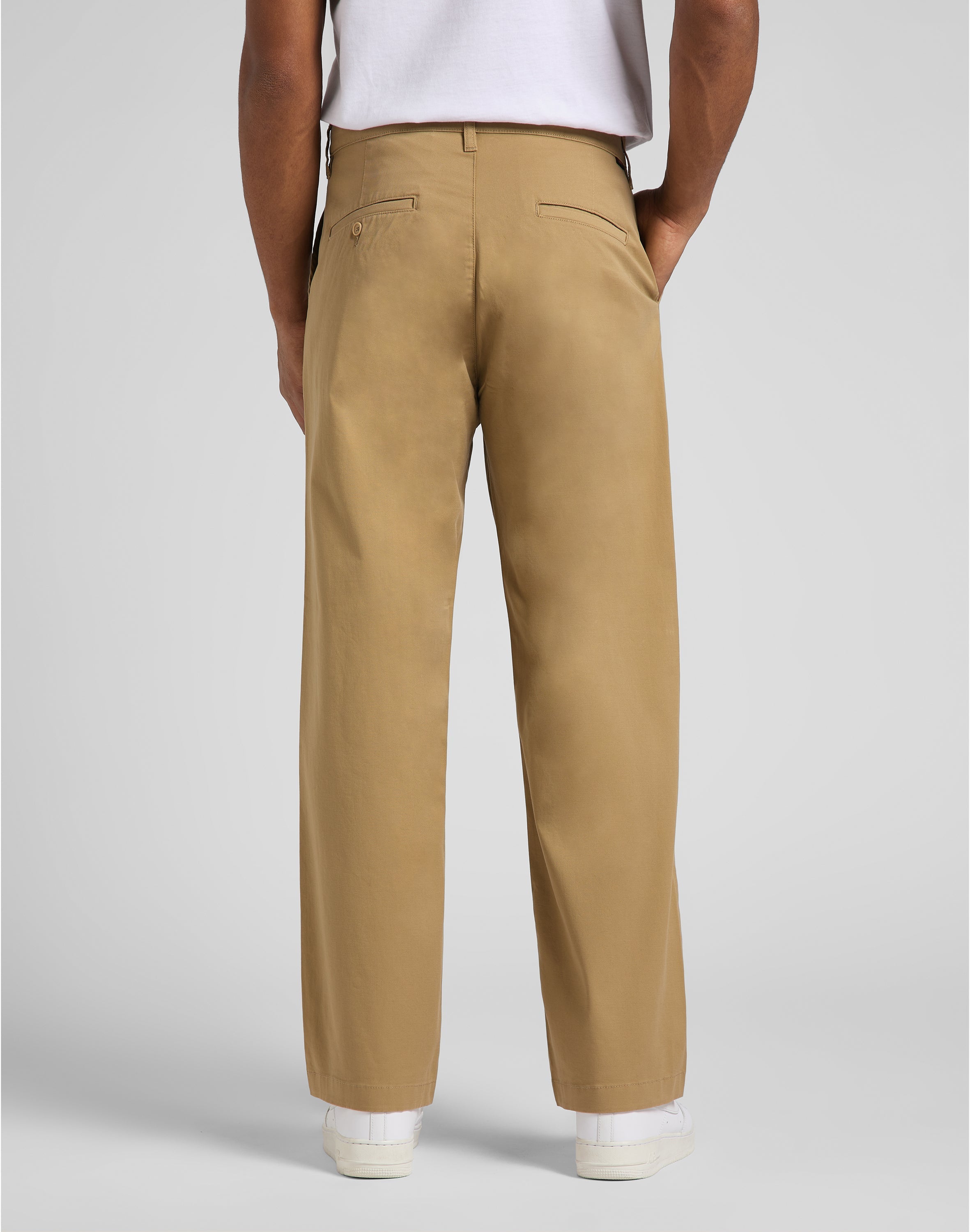 Loose chino in clay pants Lee