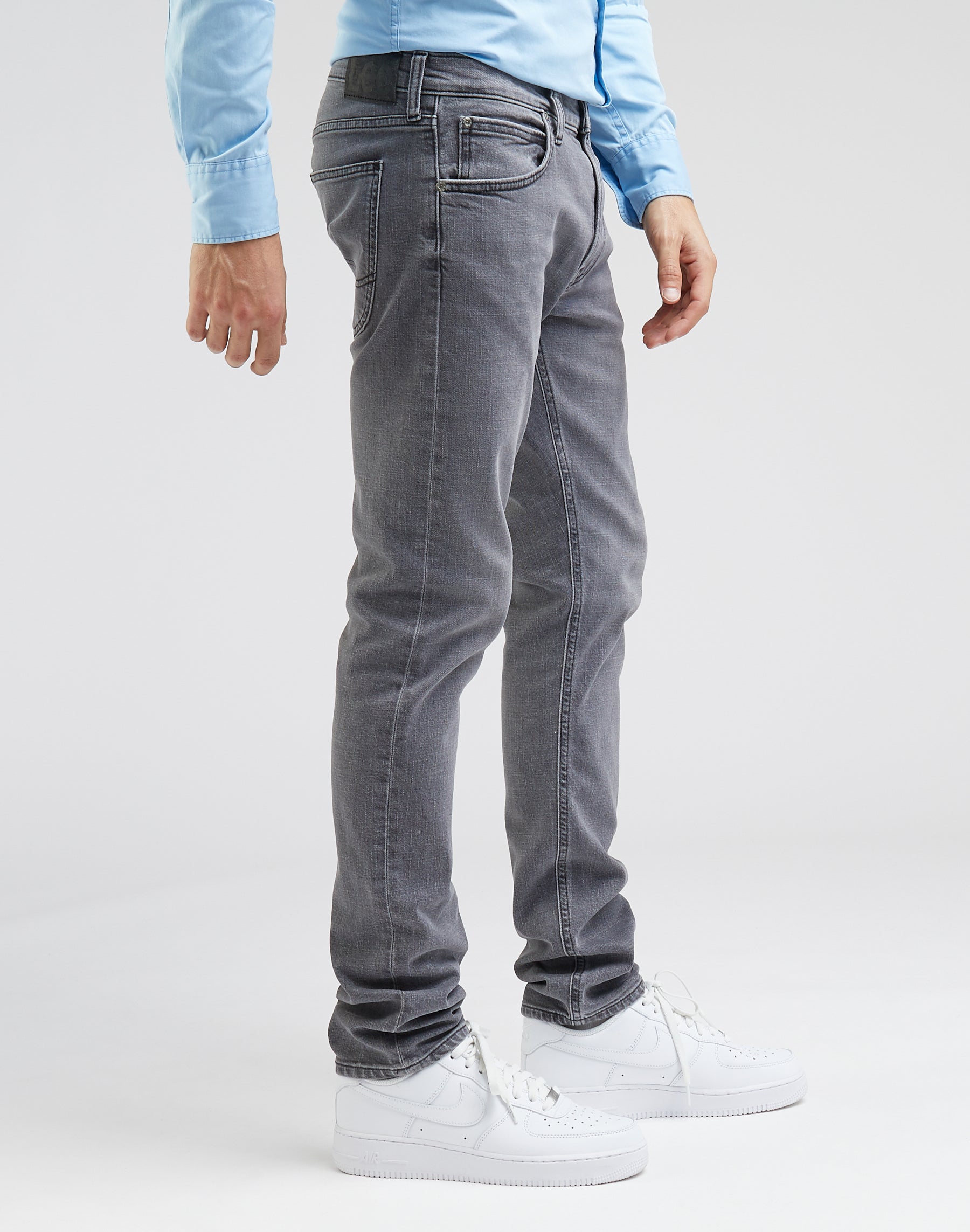 Luke Low Stretch in Greys End Jeans Lee
