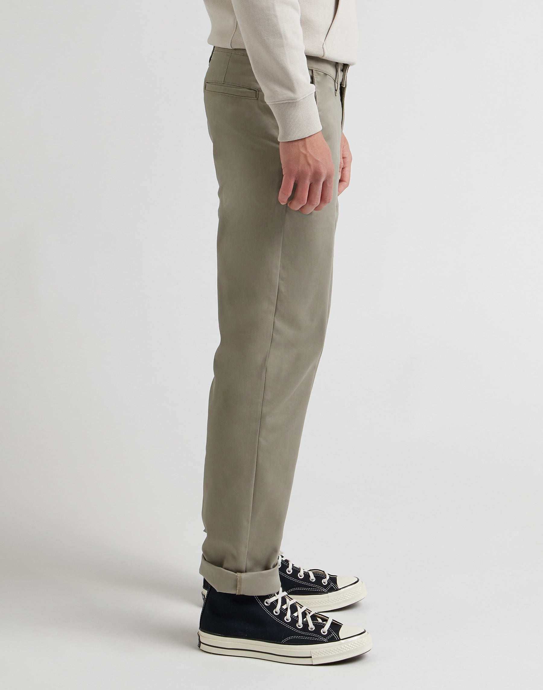 Regular chino in Mushroom pants Lee