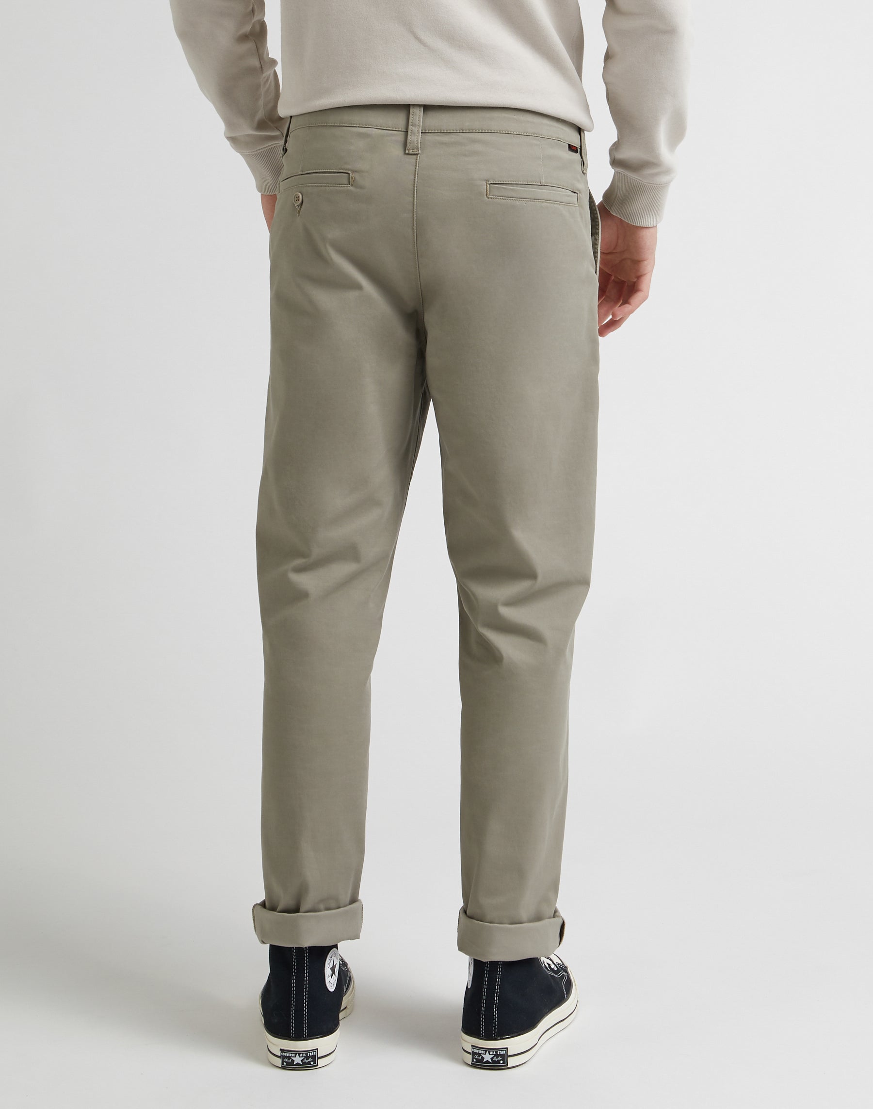Regular chino in Mushroom pants Lee