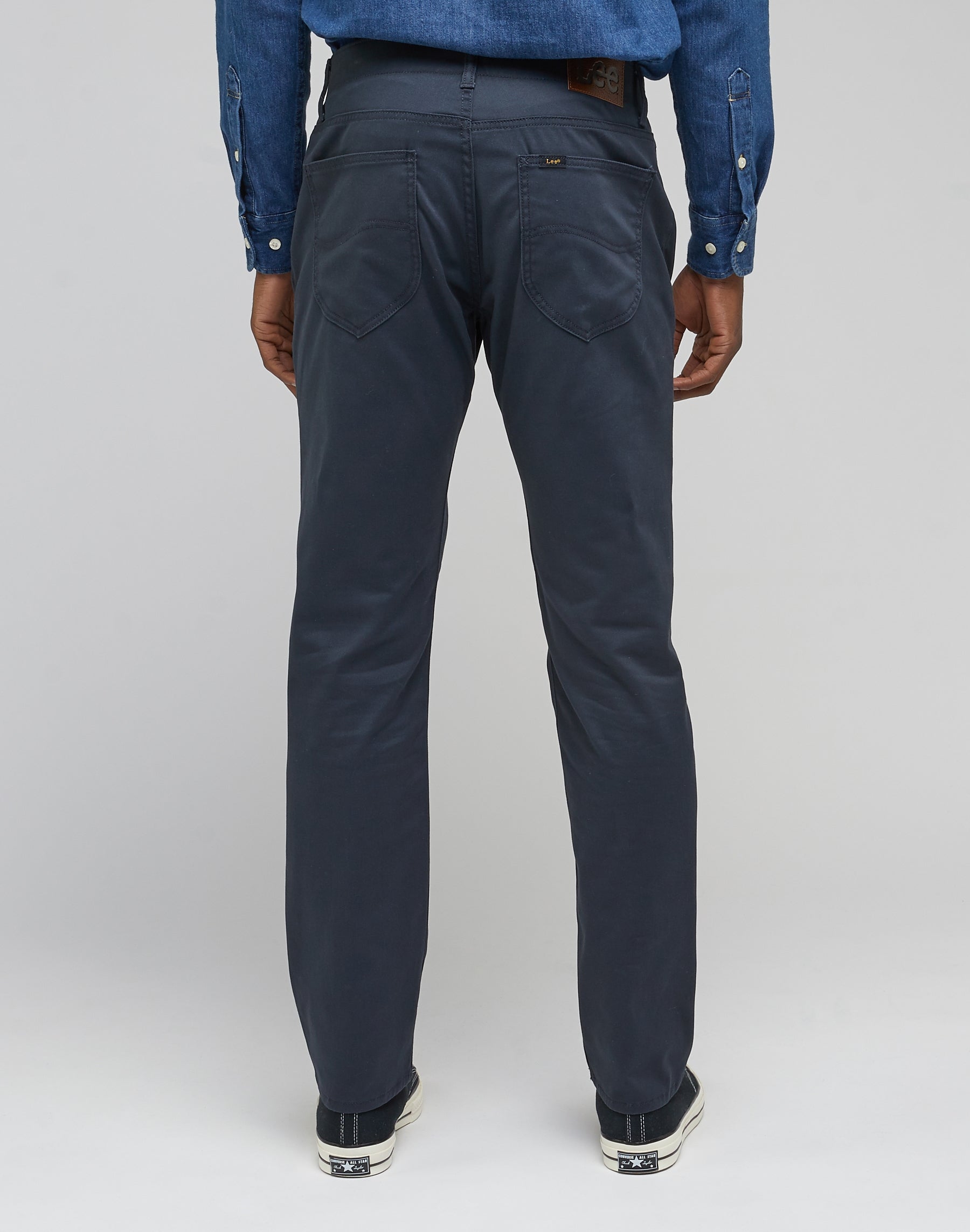 Straight Fit Mvp in Navy Pants Lee