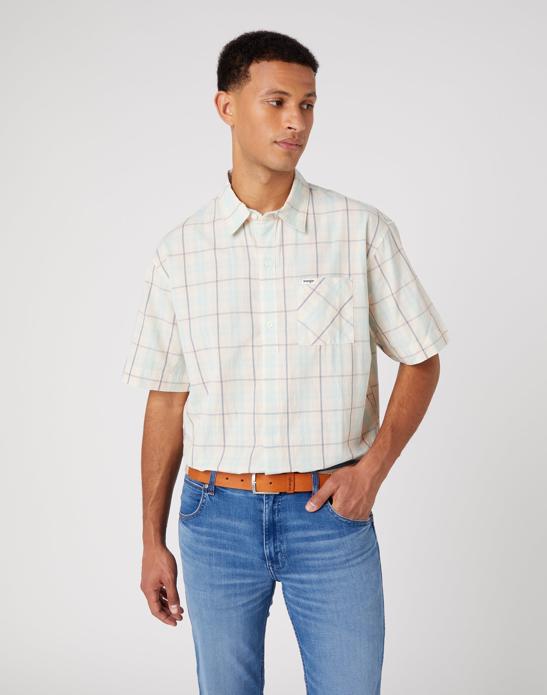 Webbing Belt in Peyote Beige Belt Wrangler