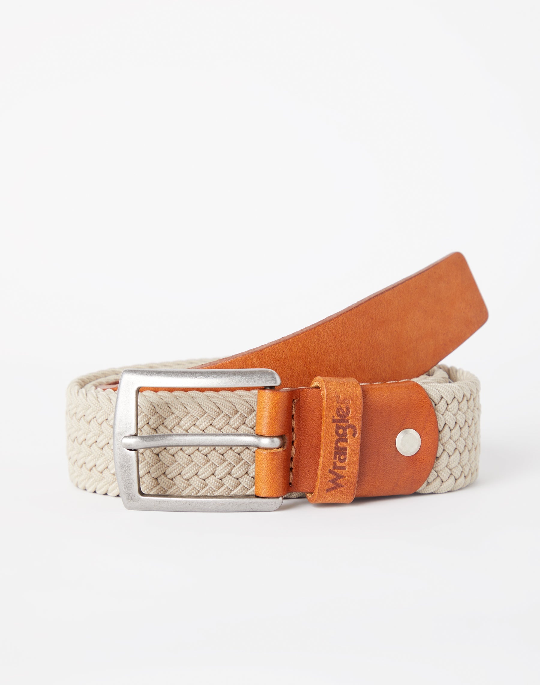 Webbing Belt in Peyote Beige Belt Wrangler
