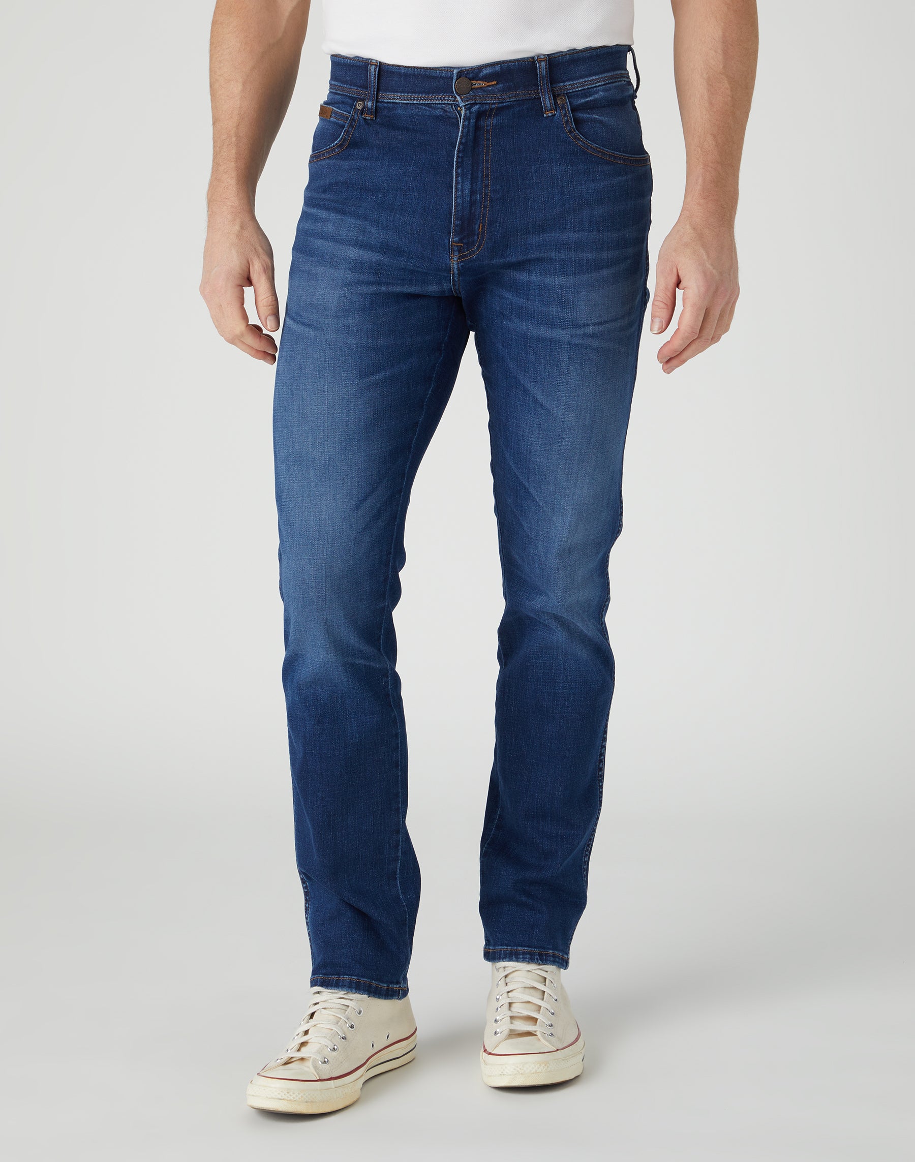 Texas Slim High Stretch in Rodeo Bull Jeans Wrangler