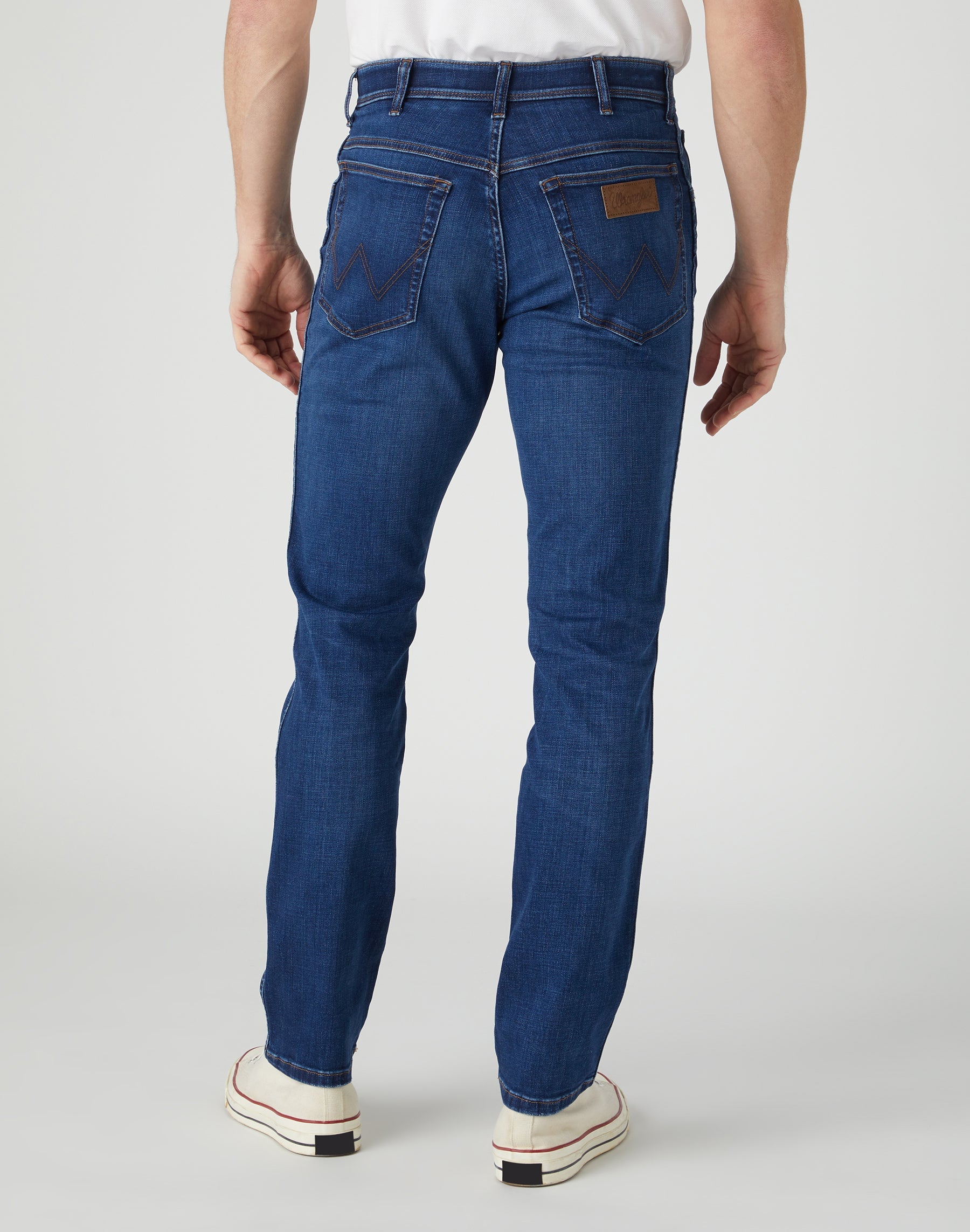 Texas Slim High Stretch in Rodeo Bull Jeans Wrangler