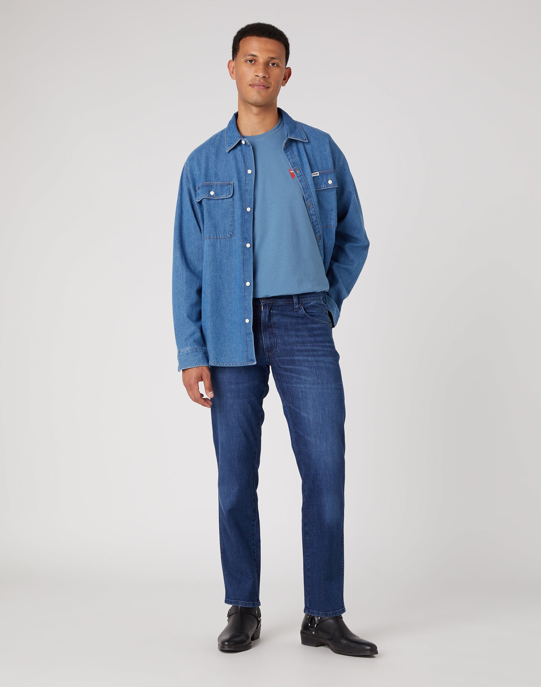 Texas Slim Medium Stretch in Free Way Jeans Wrangler