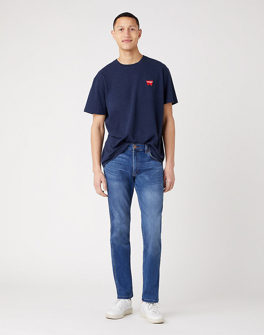 Greensboro Medium Stretch in Bright Stroke Jeans Wrangler