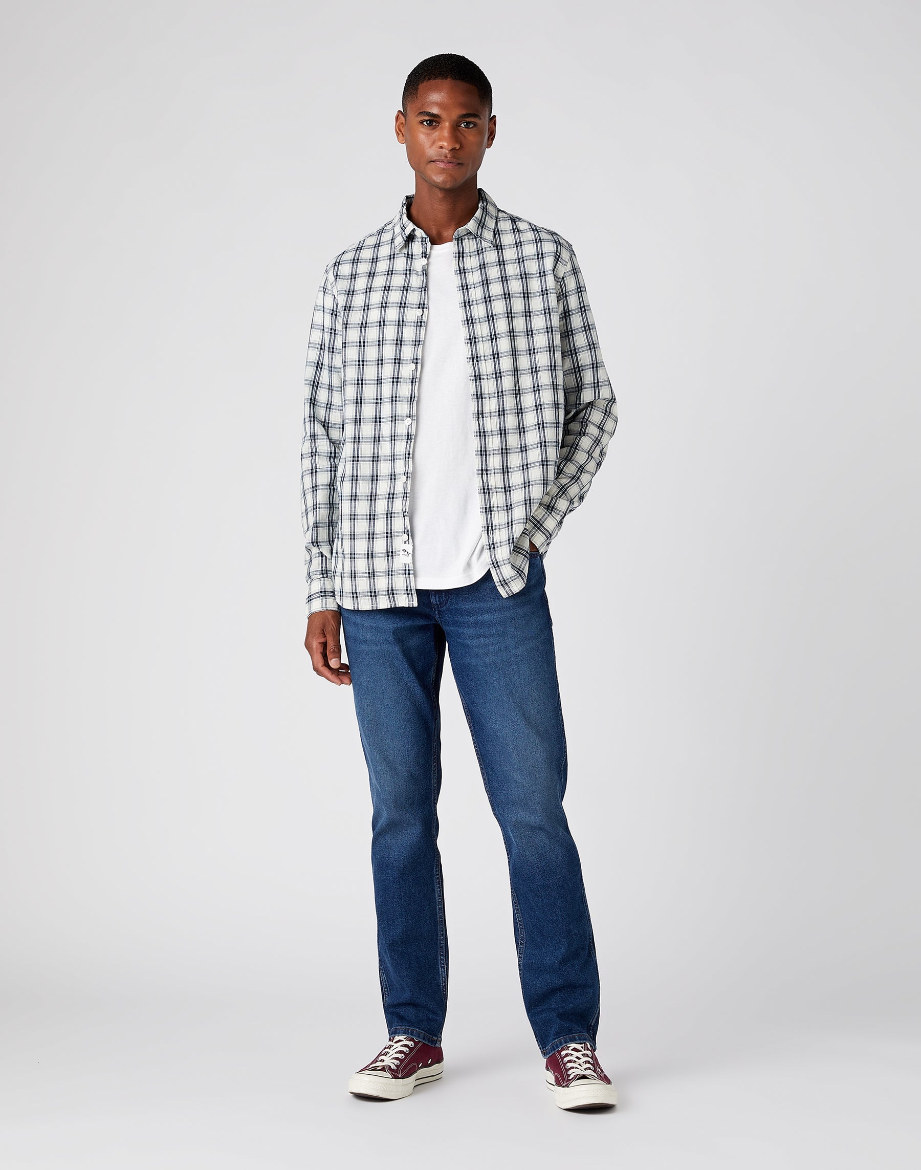 Greensboro Low Stretch in Blue Arcade Jeans Wrangler