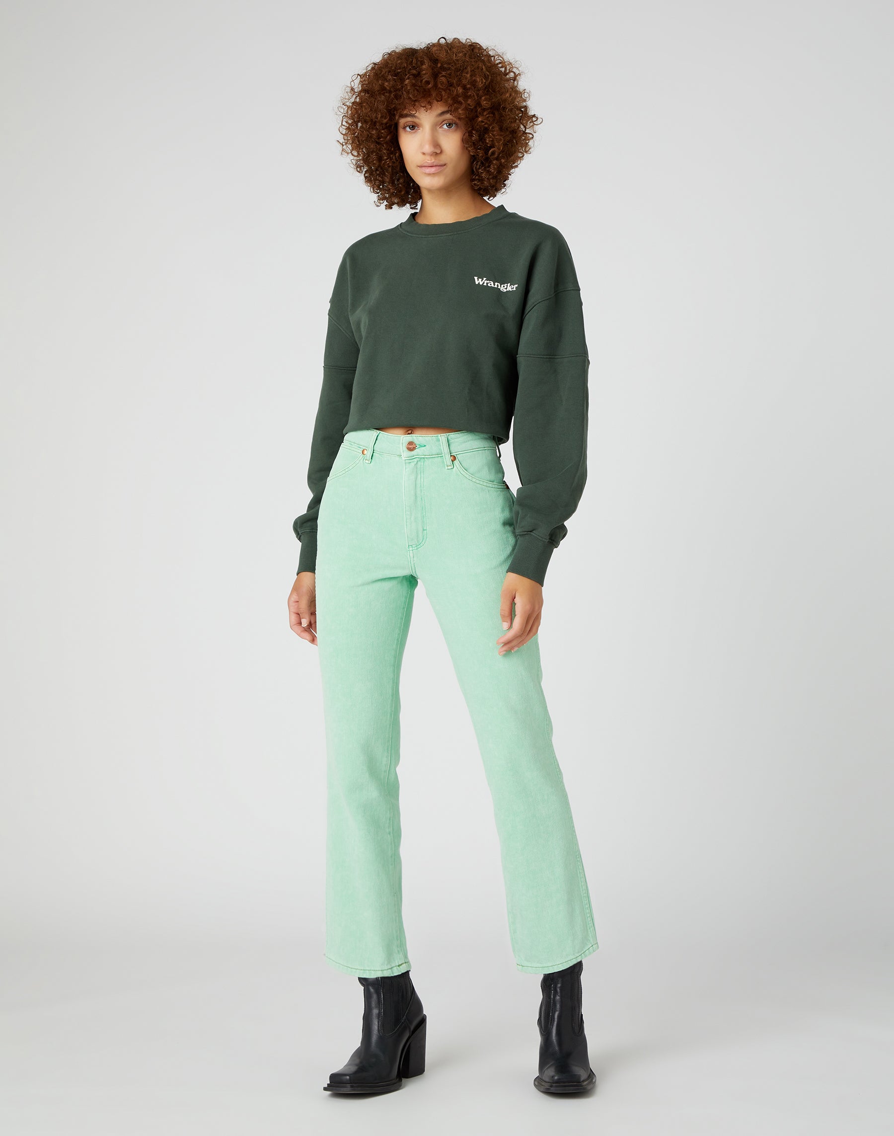 Wild West in Cactus Jeans Wrangler