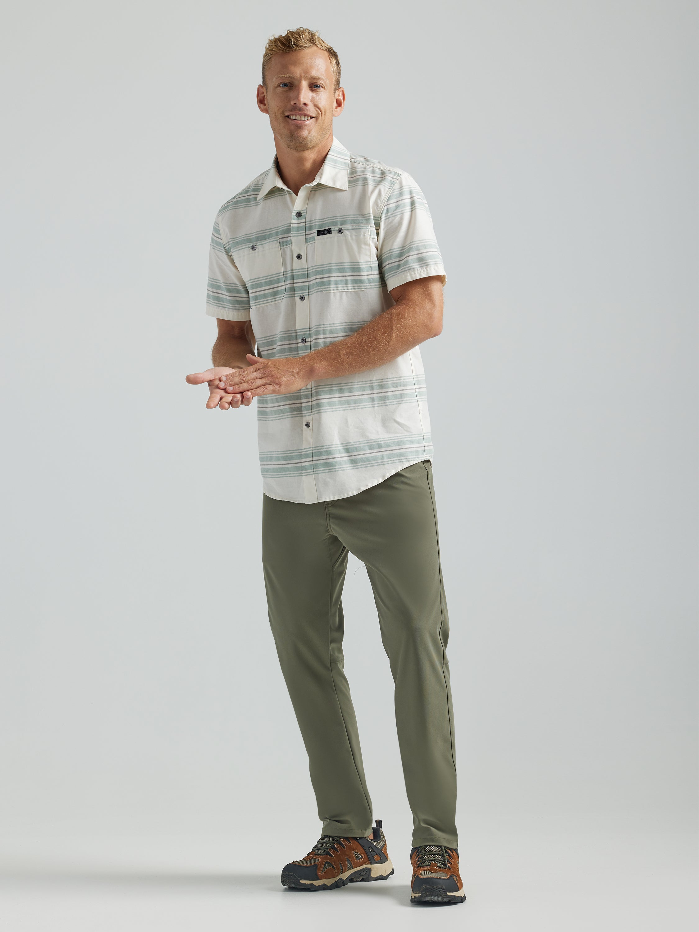 All Terrain Gear FWDS 5 Pocket Pants in Dusty Olive Pants Wrangler