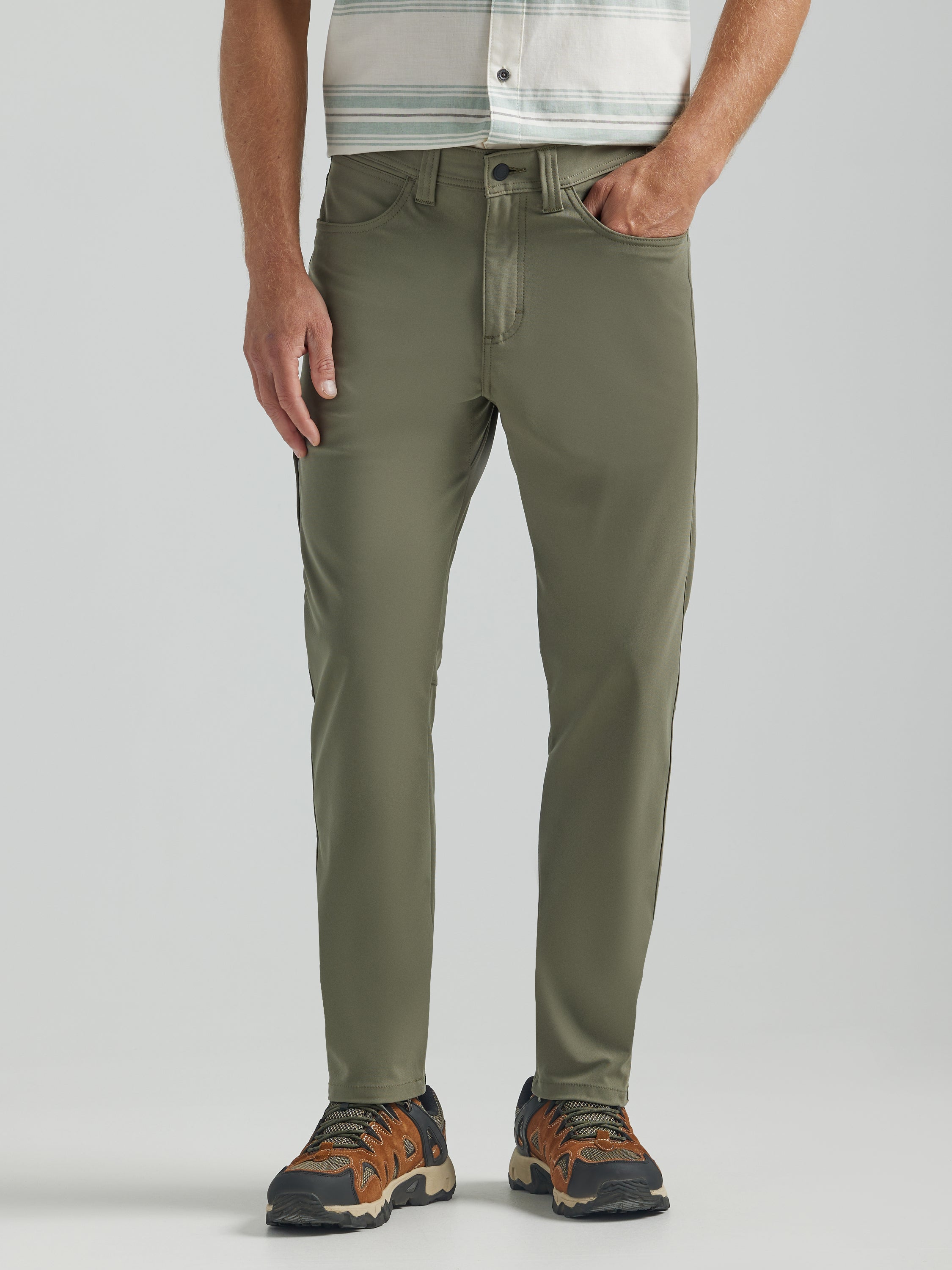 All Terrain Gear FWDS 5 Pocket Pants in Dusty Olive Pants Wrangler