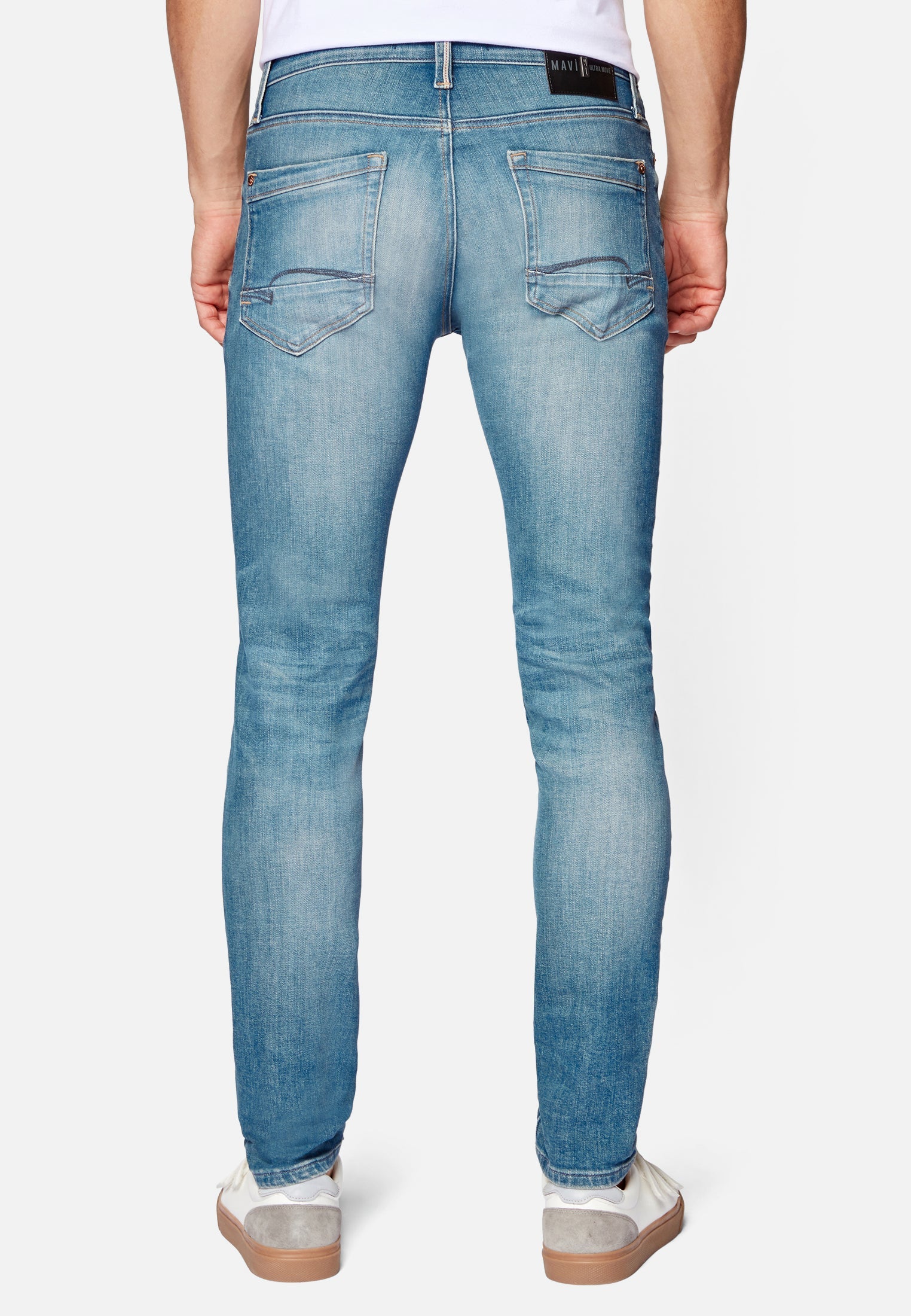 James Ash Blue Ultra Move Jeans Mavi