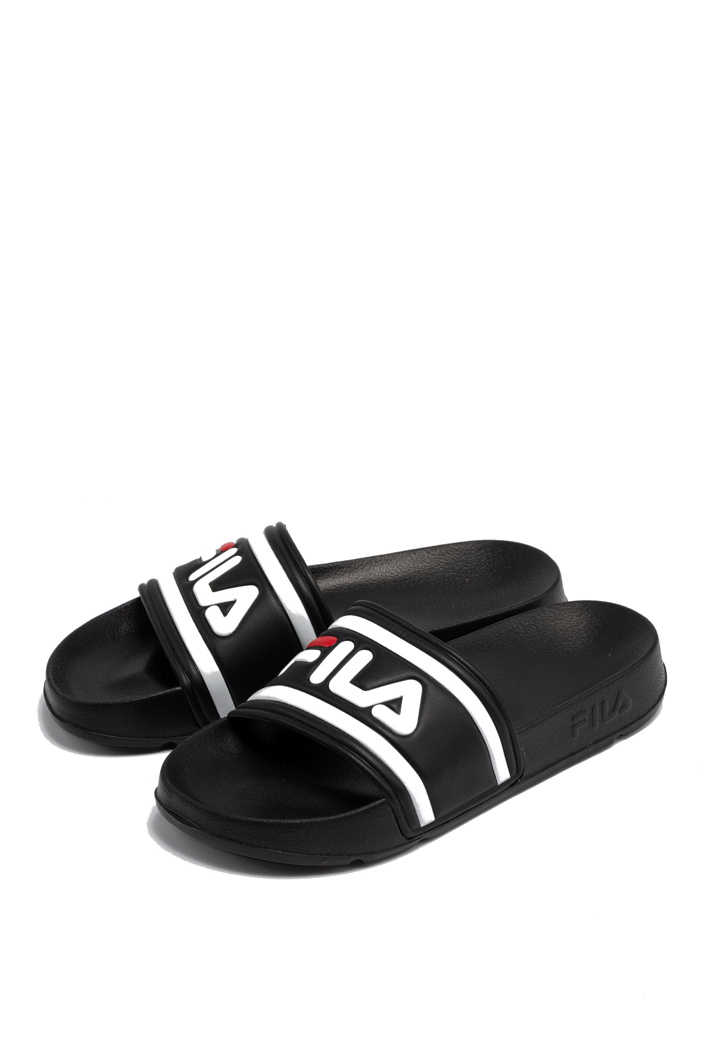 Morro Bay Slipper Wmn in Black Slippers Fila   