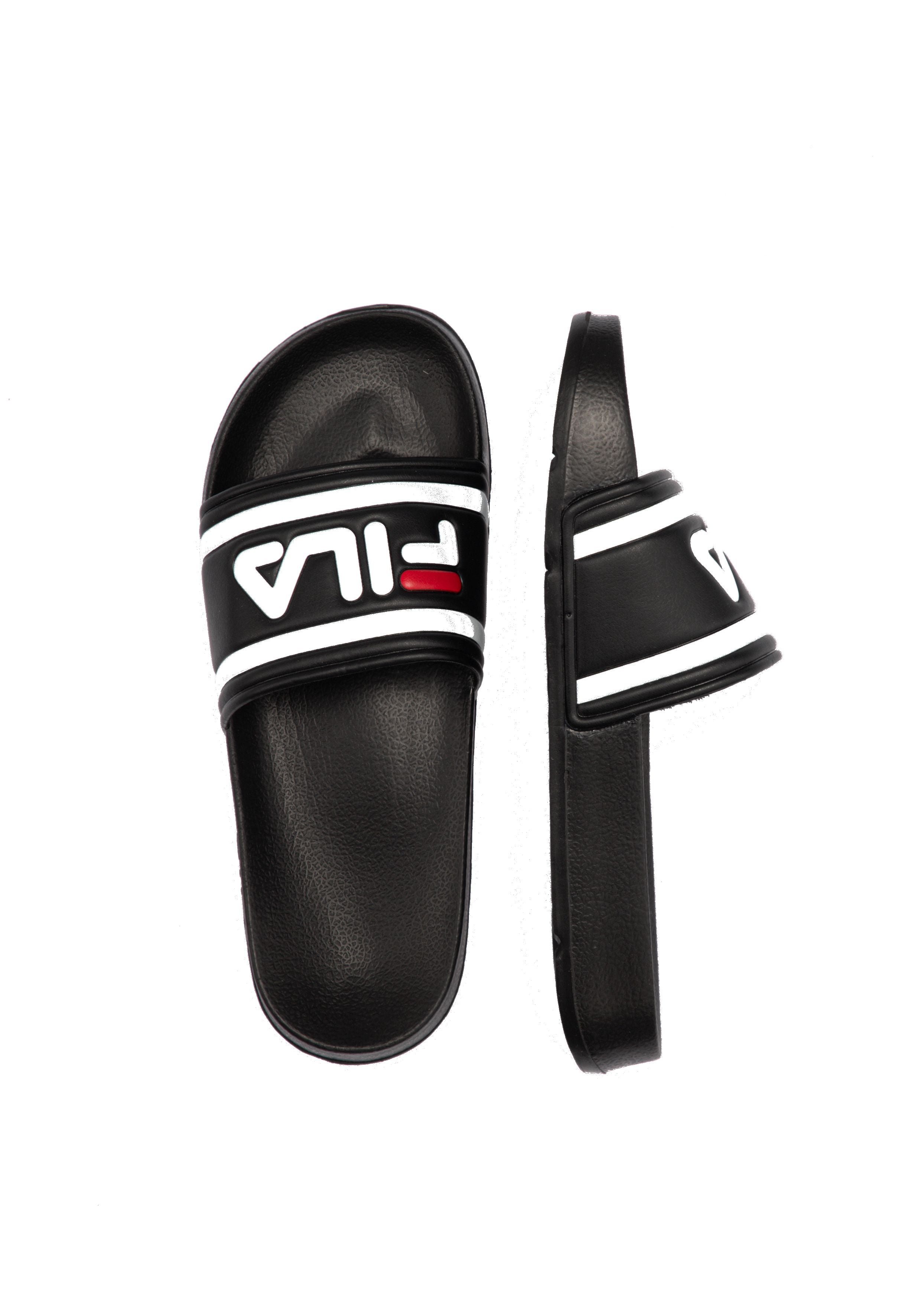 Morro Bay Slipper Wmn in Black Slippers Fila   