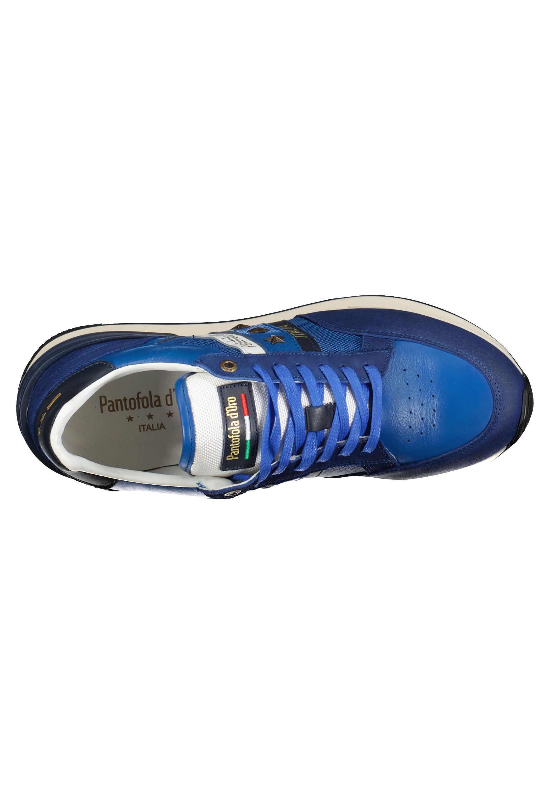 Imola Runner N Low in Olympian Blue Sneakers Pantofola d'Oro   