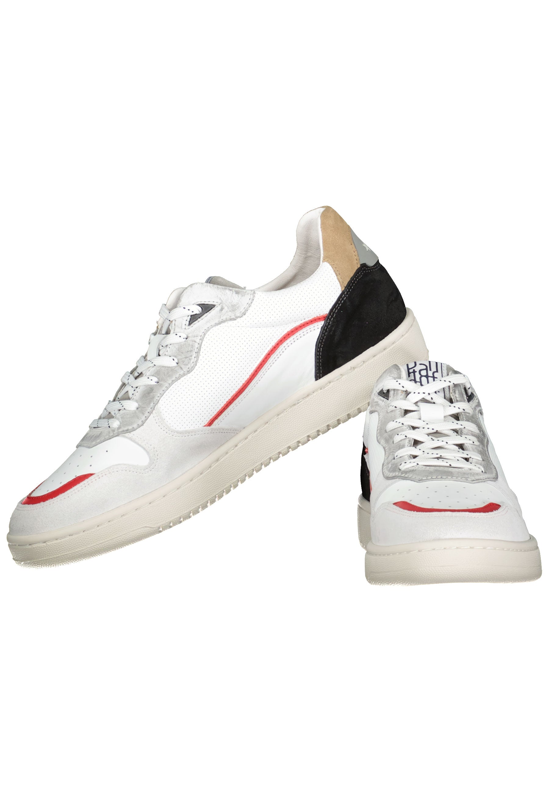 Baveno Low in Bright White Sneakers Pantofola d'Oro   