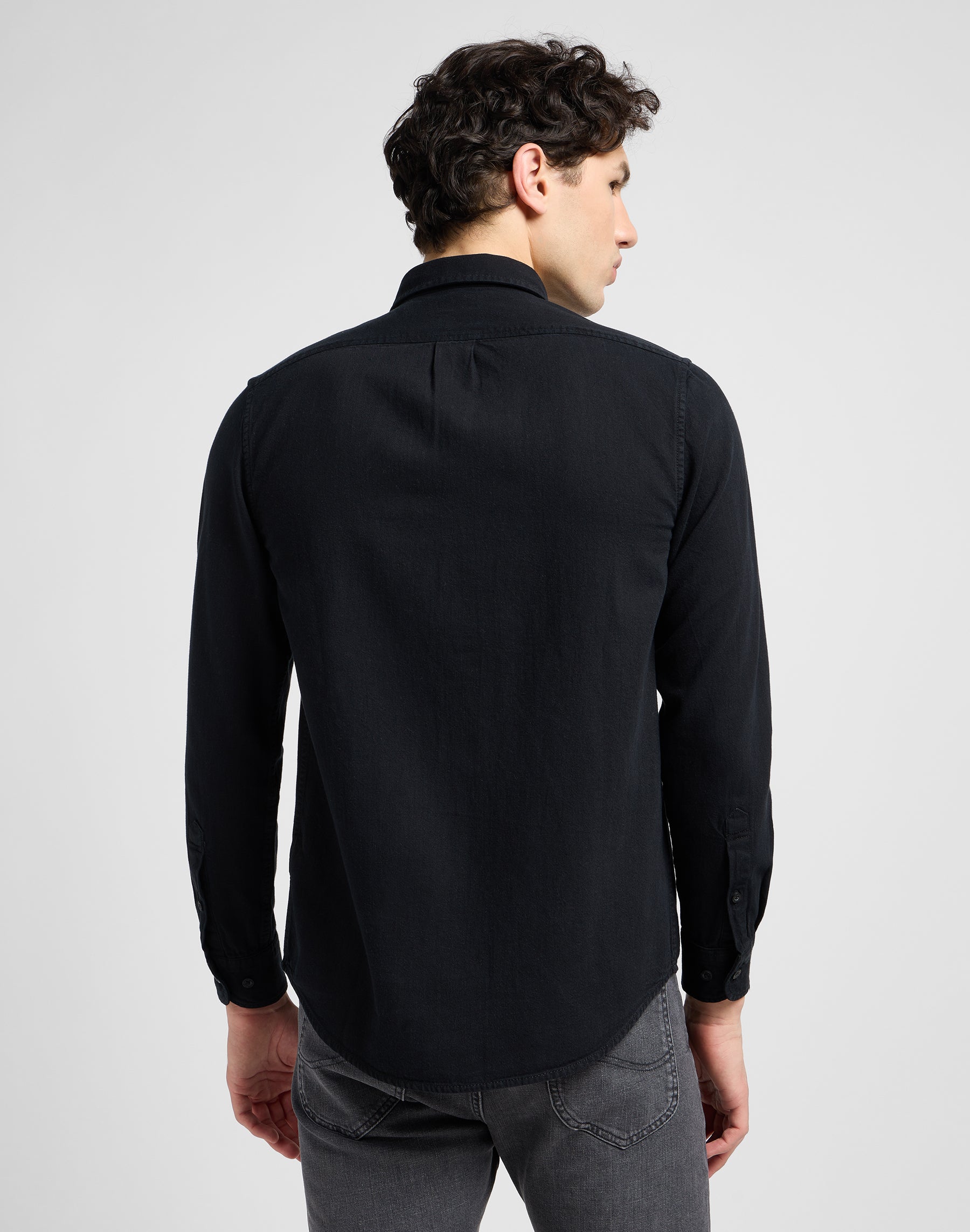 Lee Button Down in Black Shirts Lee