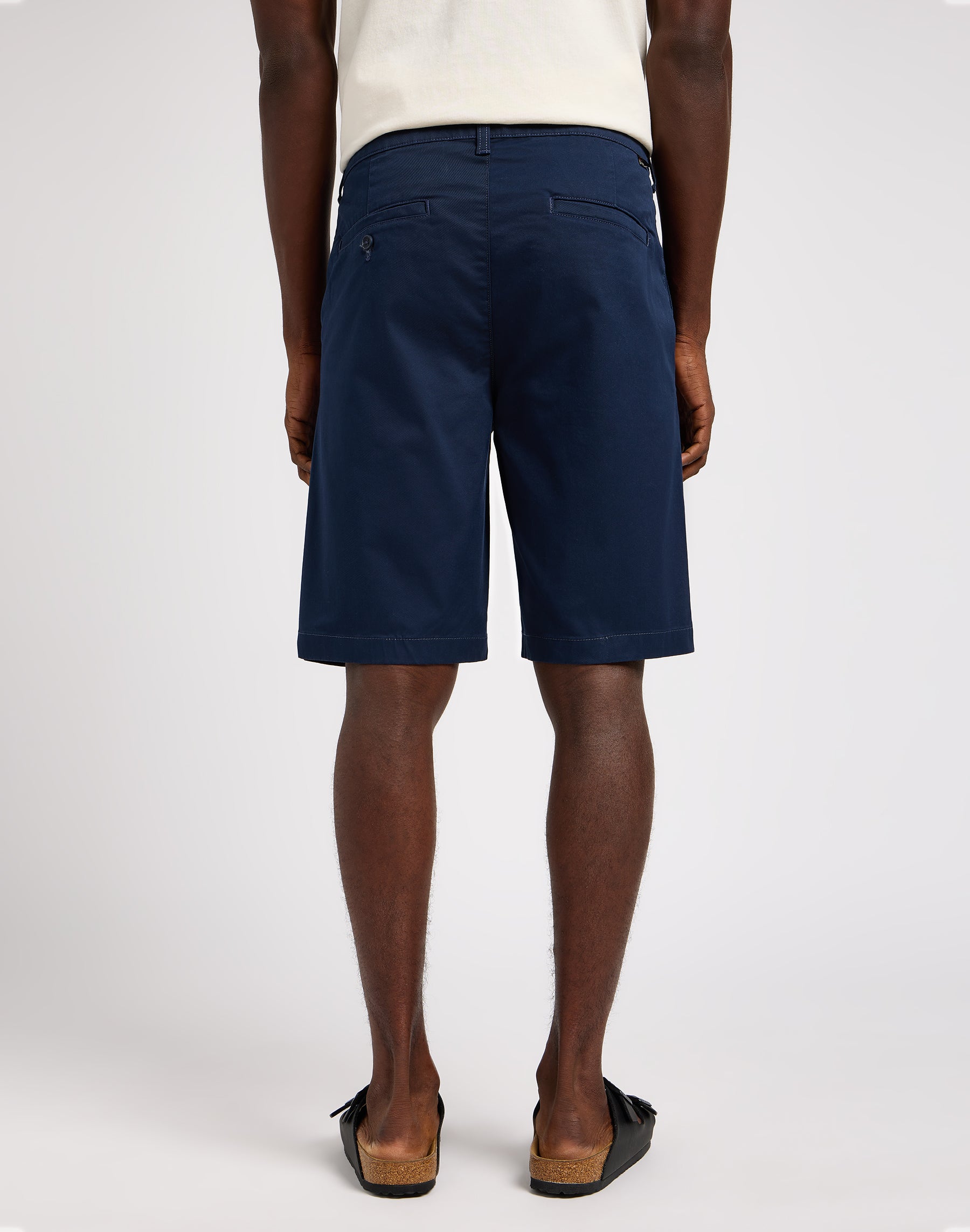 Regular chino shorts in deep navy Shorts Lee   