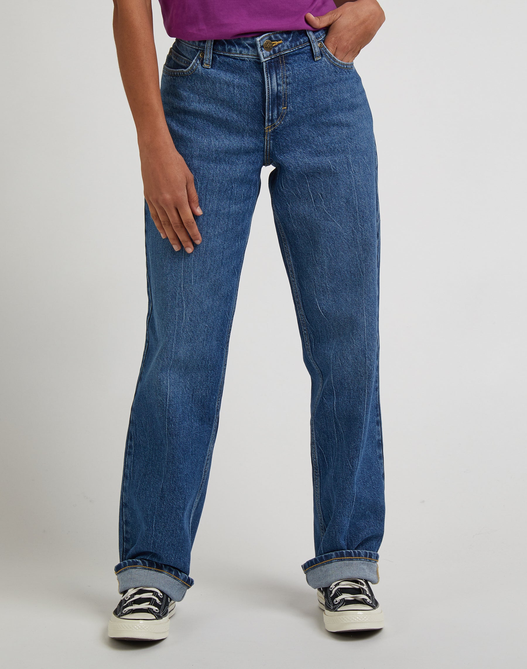 Low Rise Jane in Blue Speed Jeans Lee   