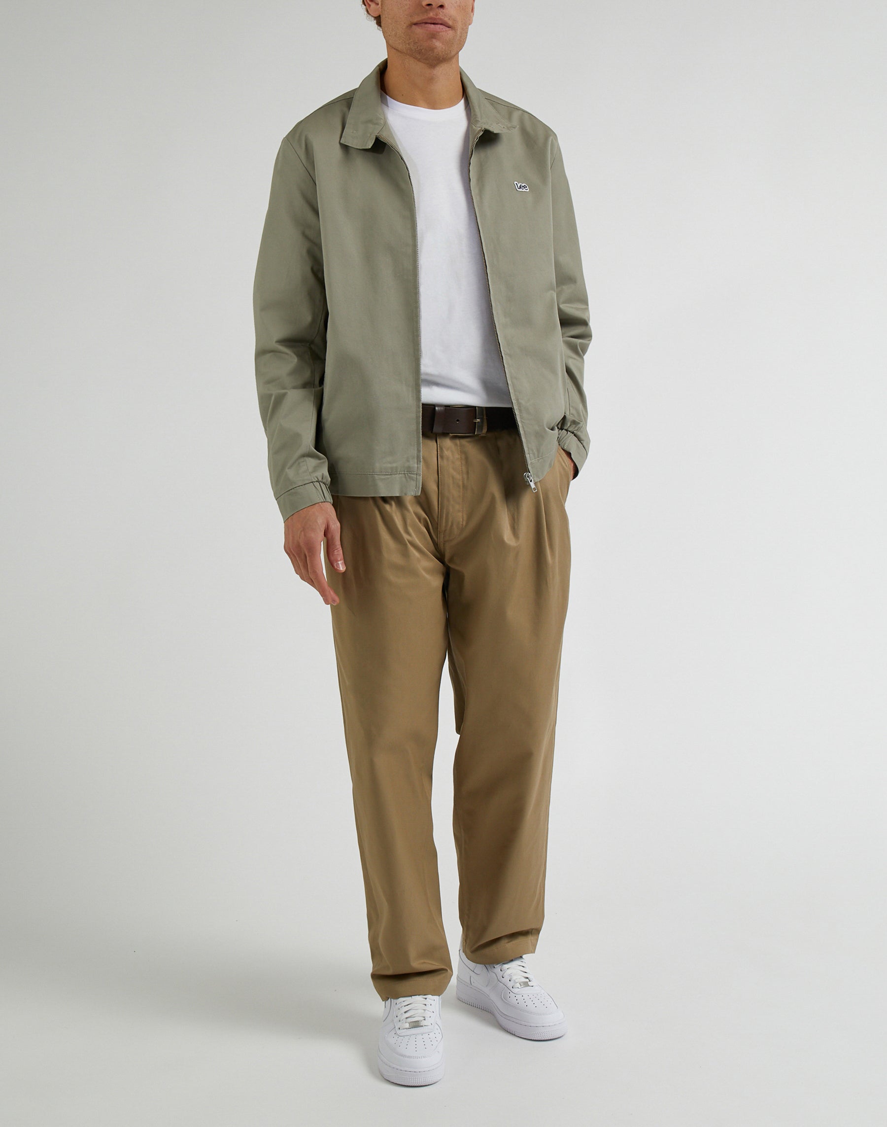 Double pleated chino in dry pants Lee   