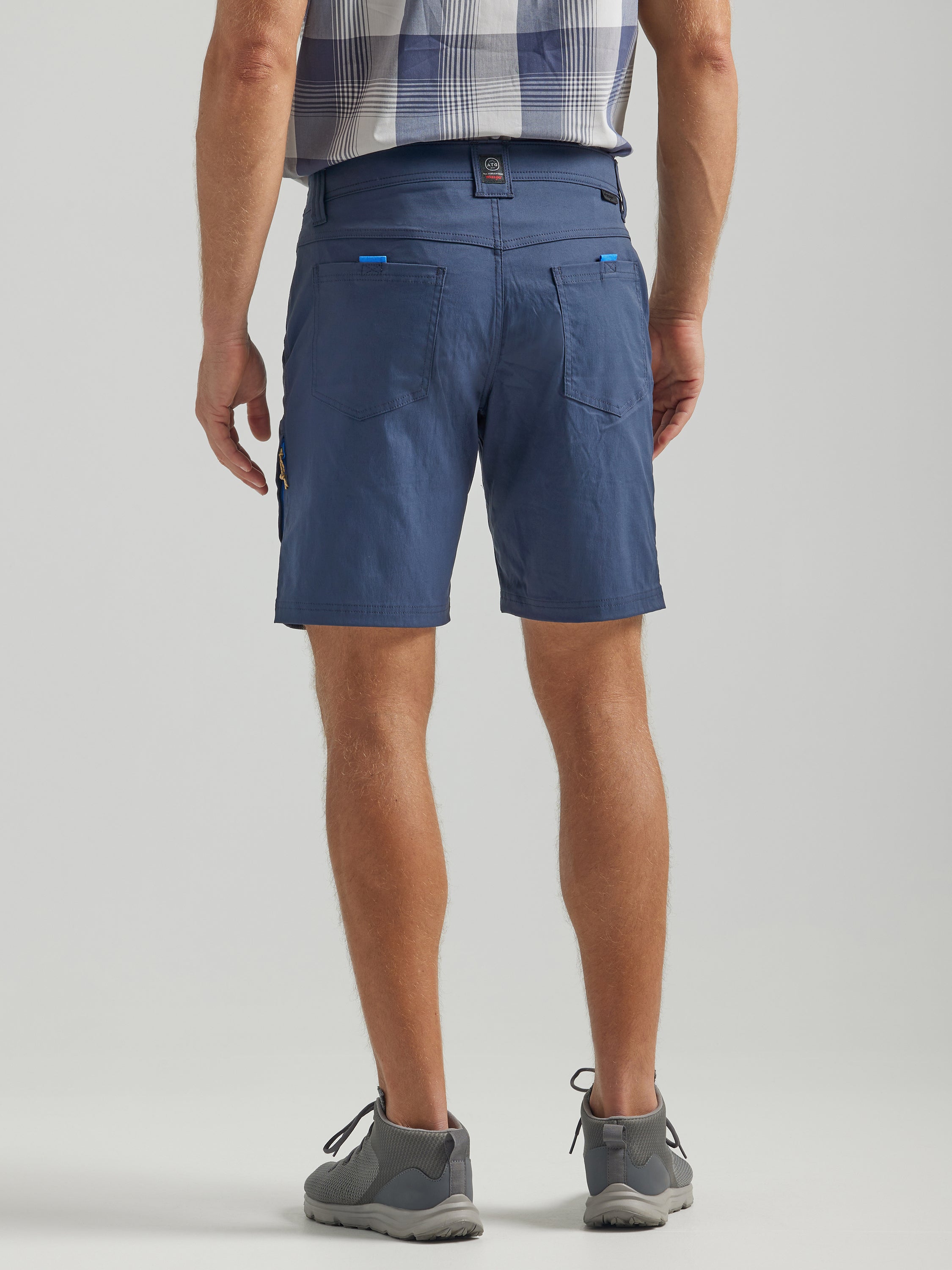 8Pct Belted Short in Blue Nights Shorts Wrangler   