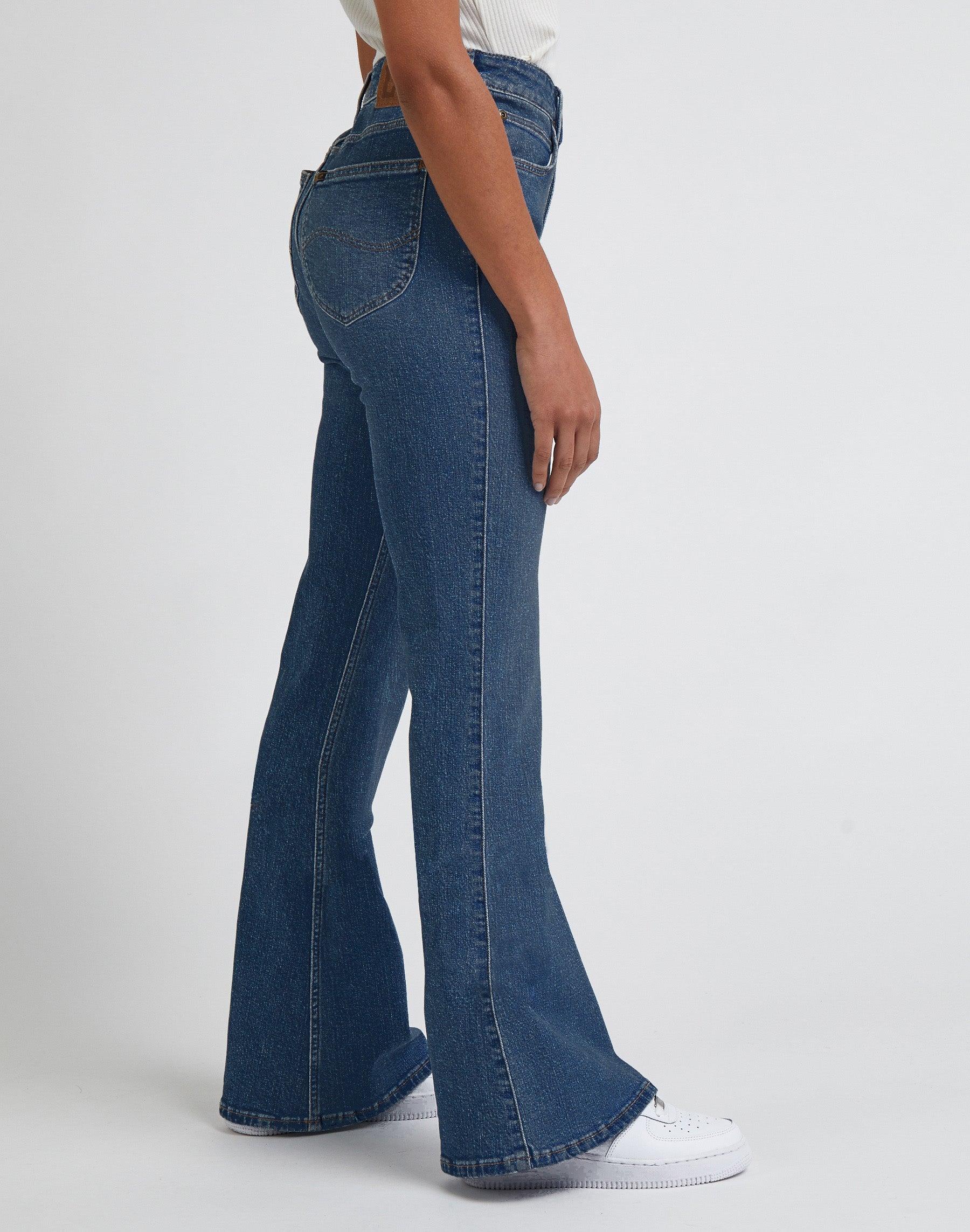 Breese in Blue Typhoon Jeans Lee   