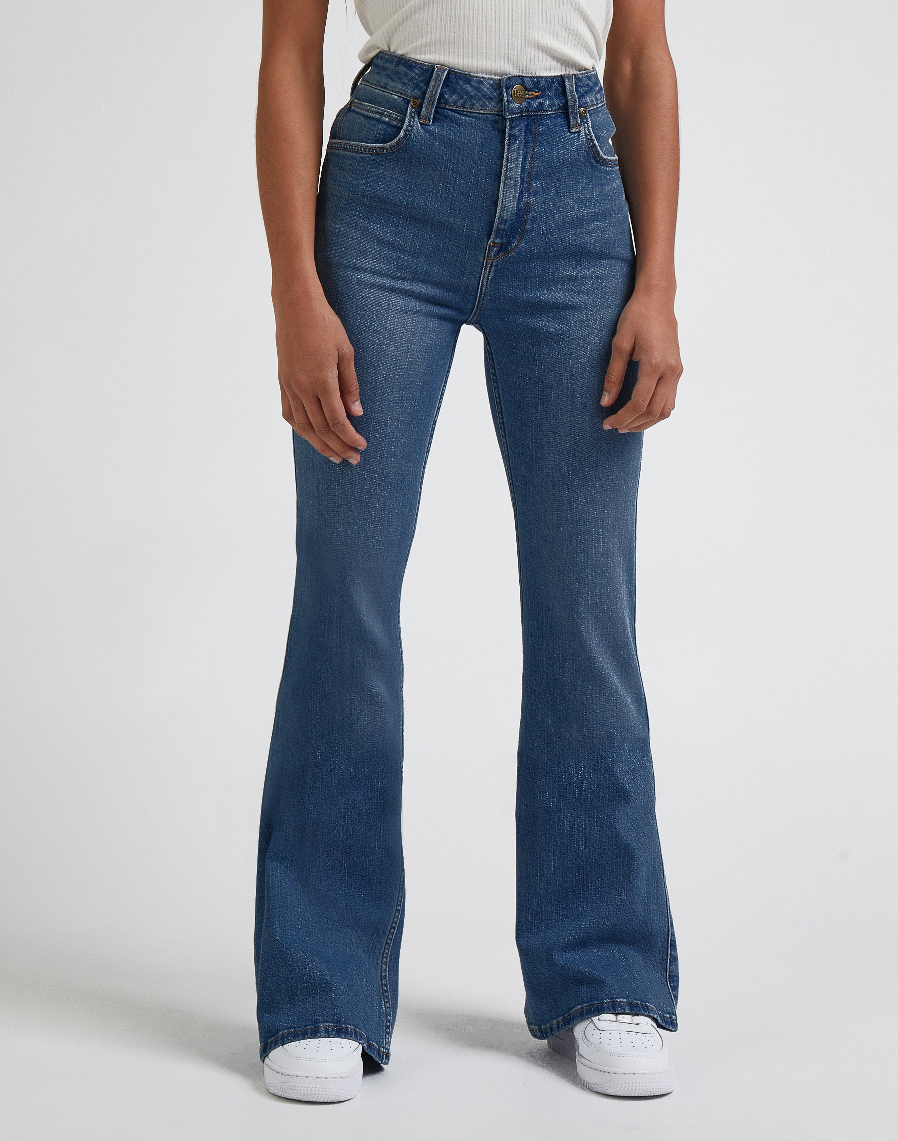 Breese in Blue Typhoon Jeans Lee   