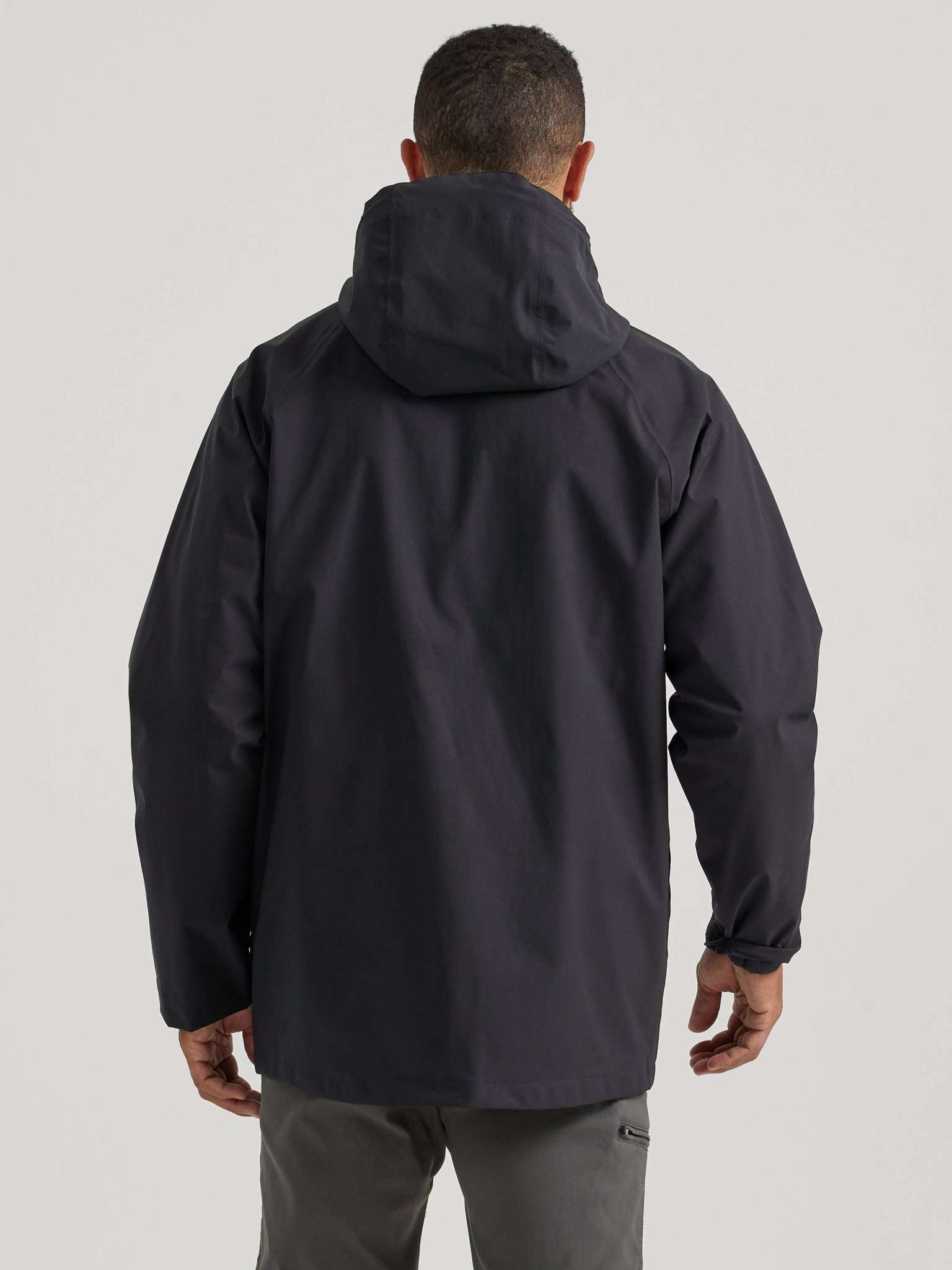 Waterproof Jacket in Jet Black Jackets Wrangler   