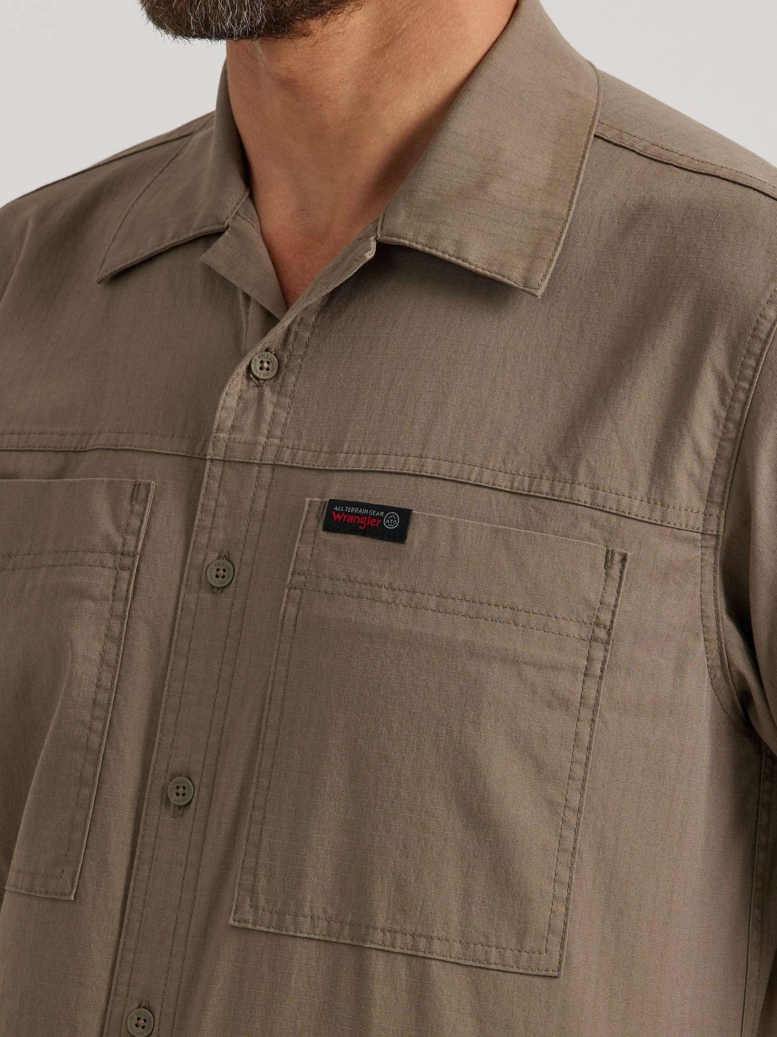 LS Rugged Utility Shirt in Bungee Cord Shirts Wrangler   