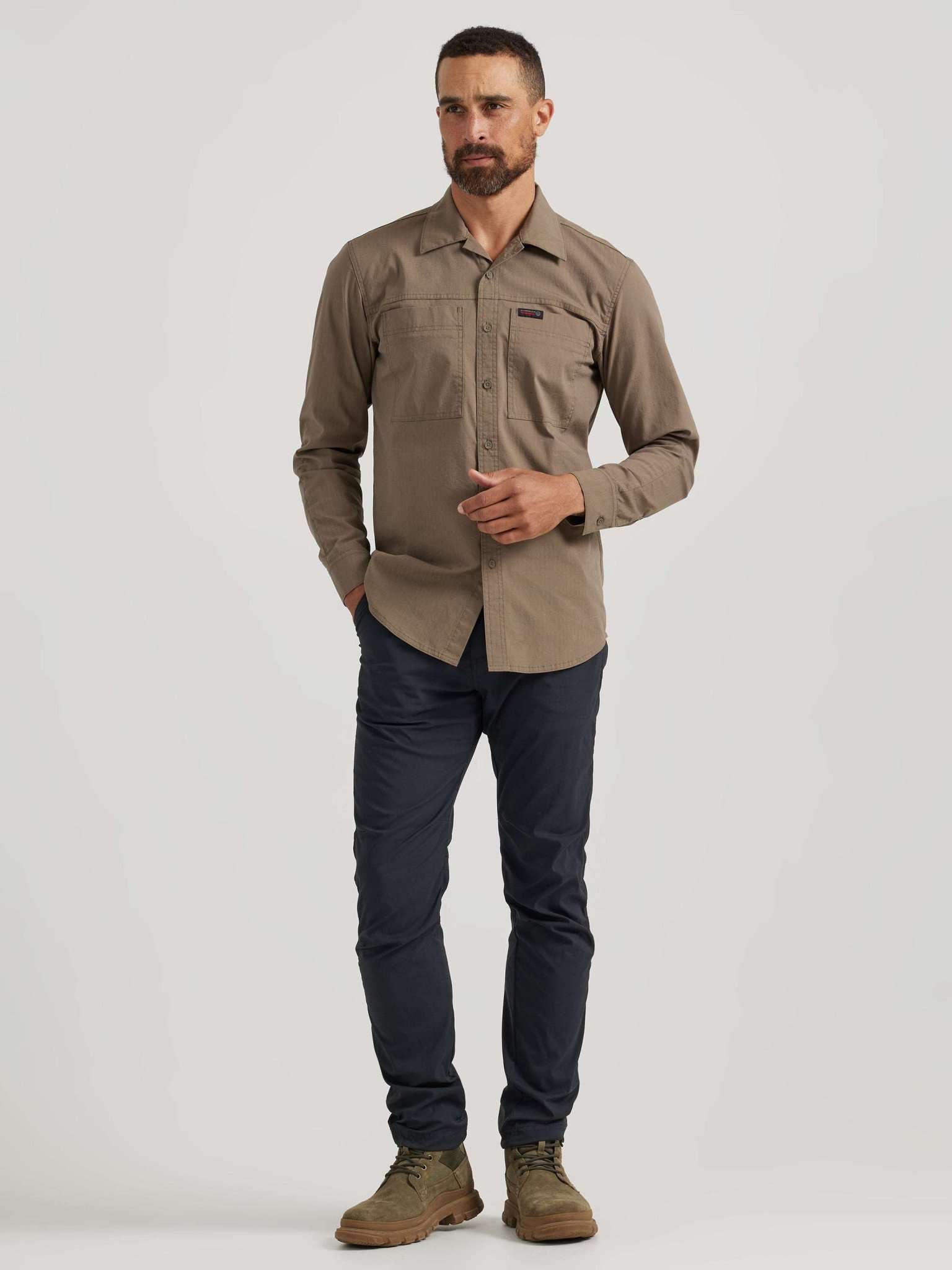 LS Rugged Utility Shirt in Bungee Cord Shirts Wrangler   