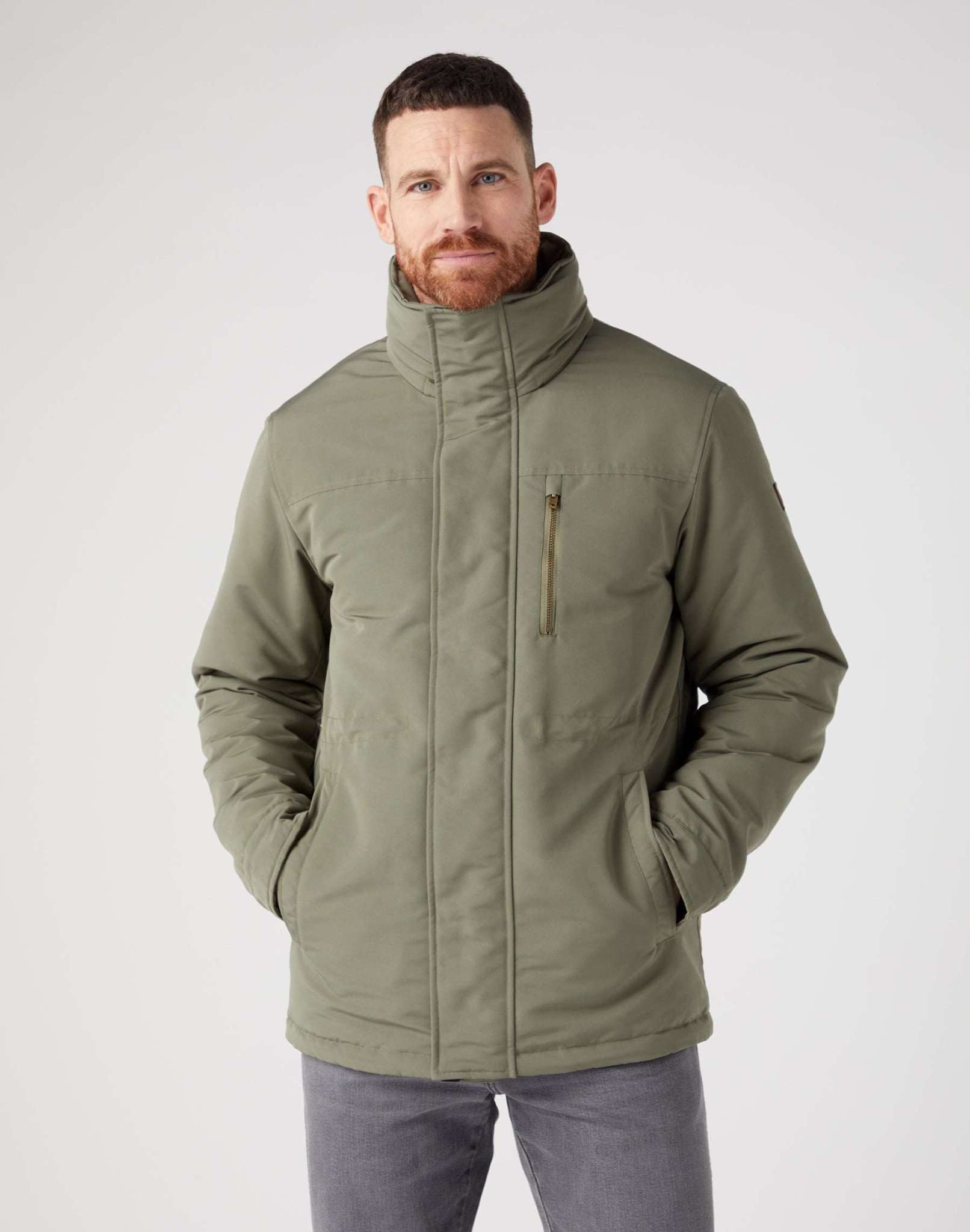 Bodyguard Jacket in Dusty Olive Jackets Wrangler   