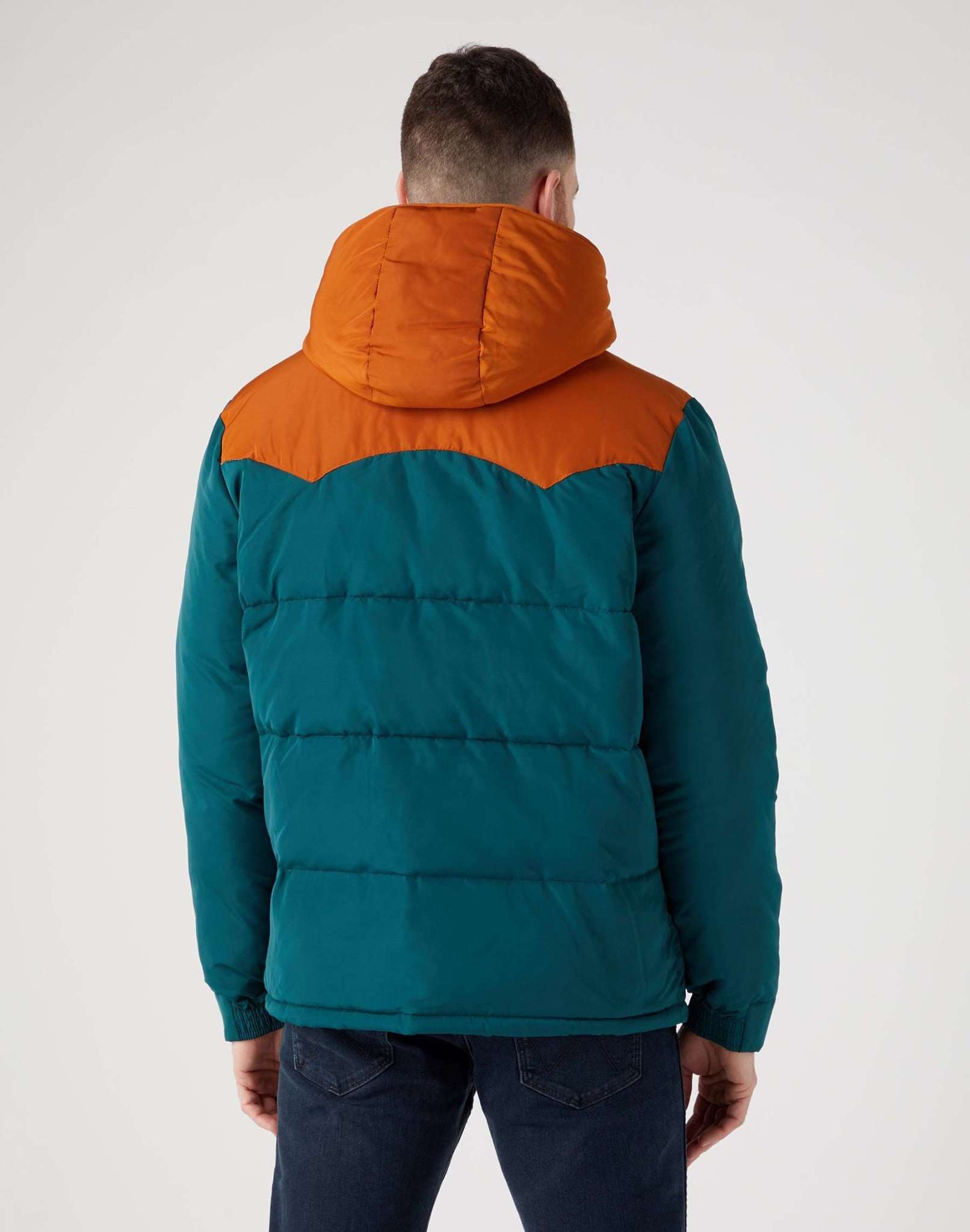 Puffer Jacket in Dark Matcha Jackets Wrangler   