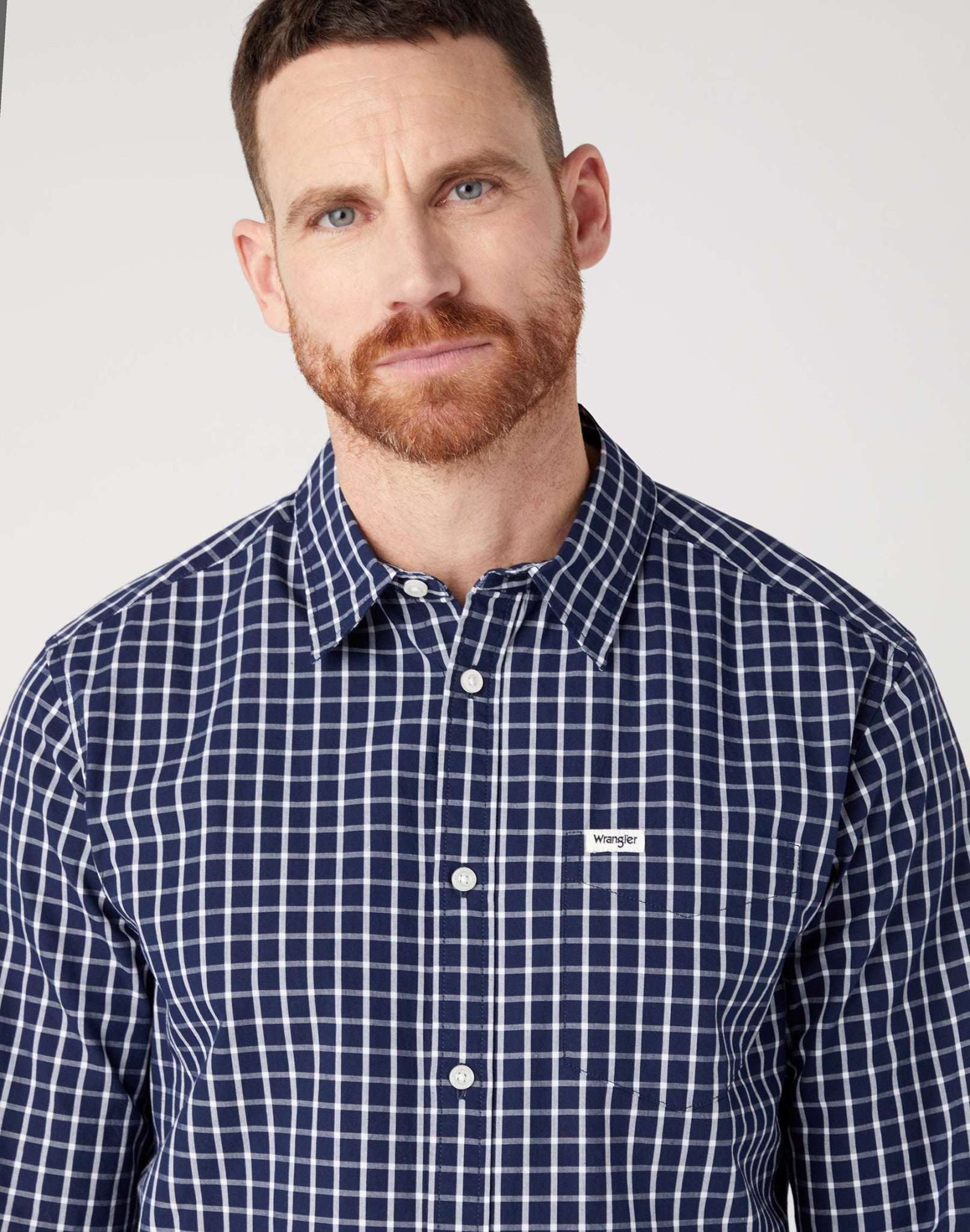 1 Pocket Shirt in True Navy Shirts Wrangler   