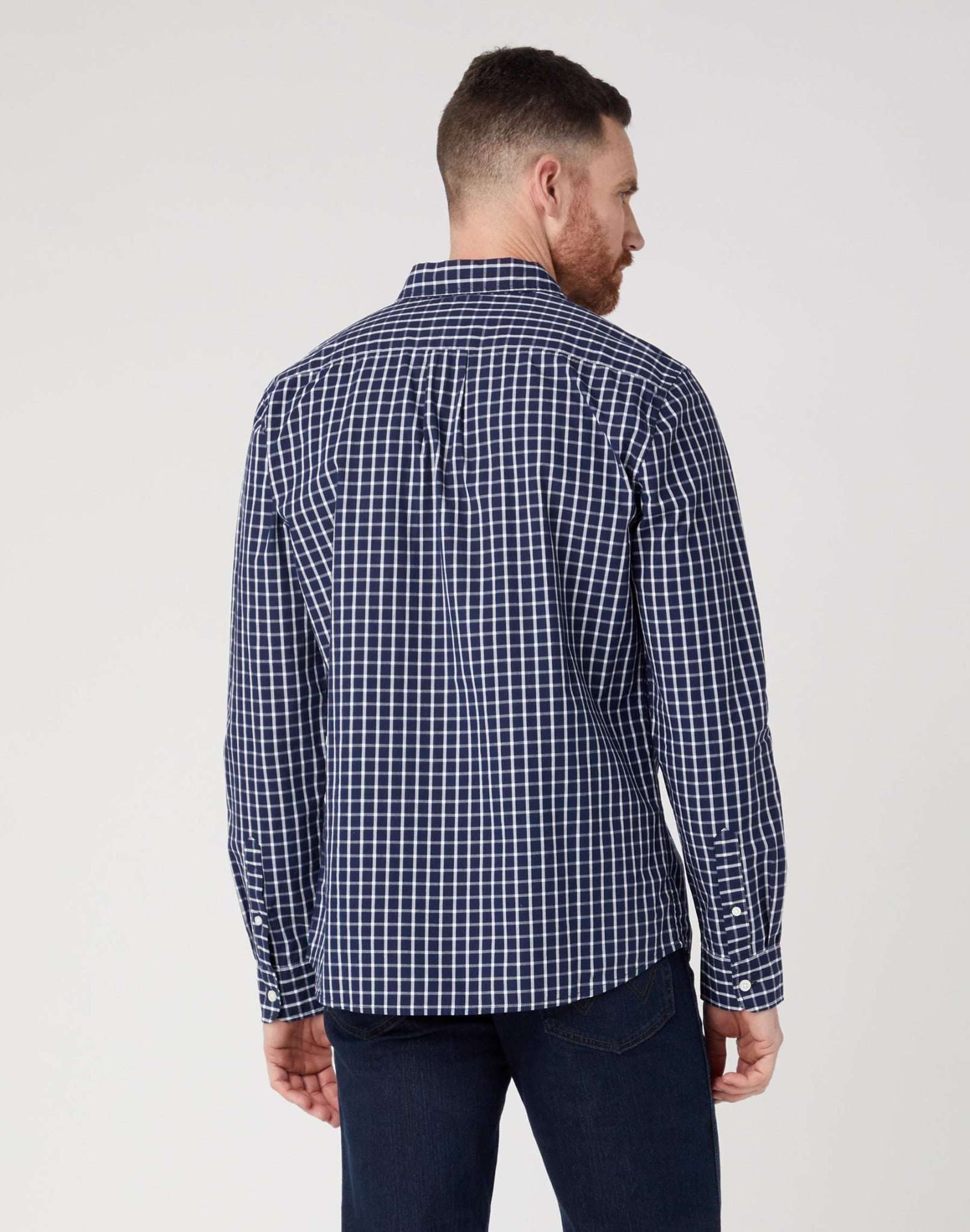 1 Pocket Shirt in True Navy Shirts Wrangler   