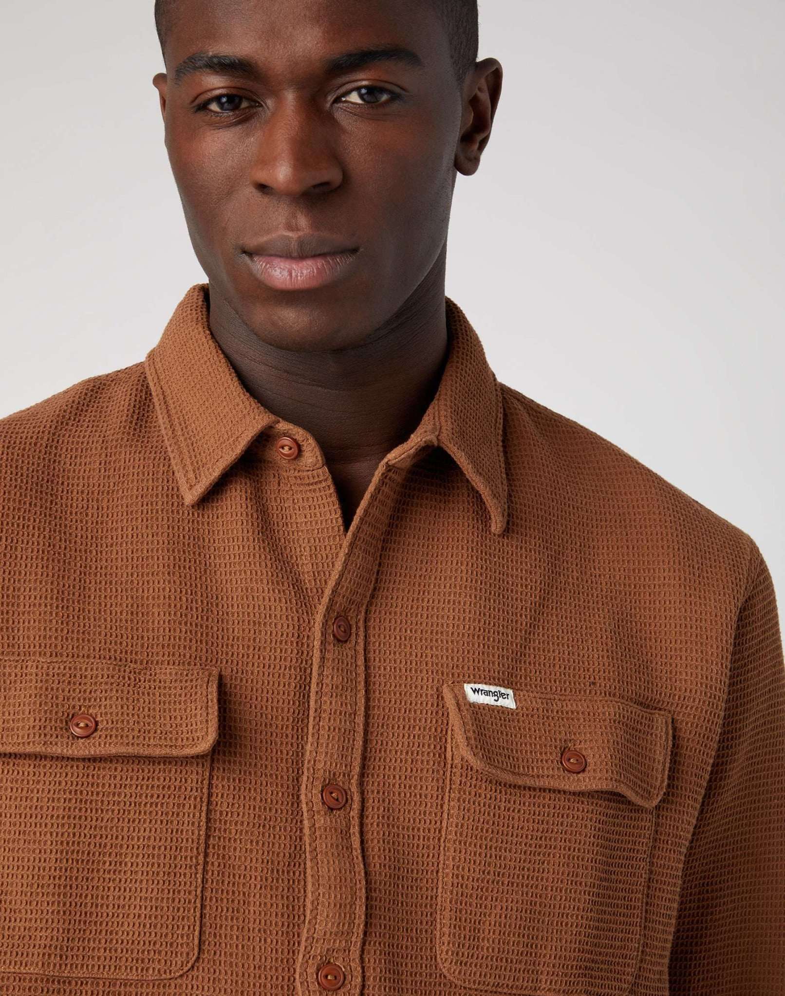 Overshirt in toffee shirts Wrangler   