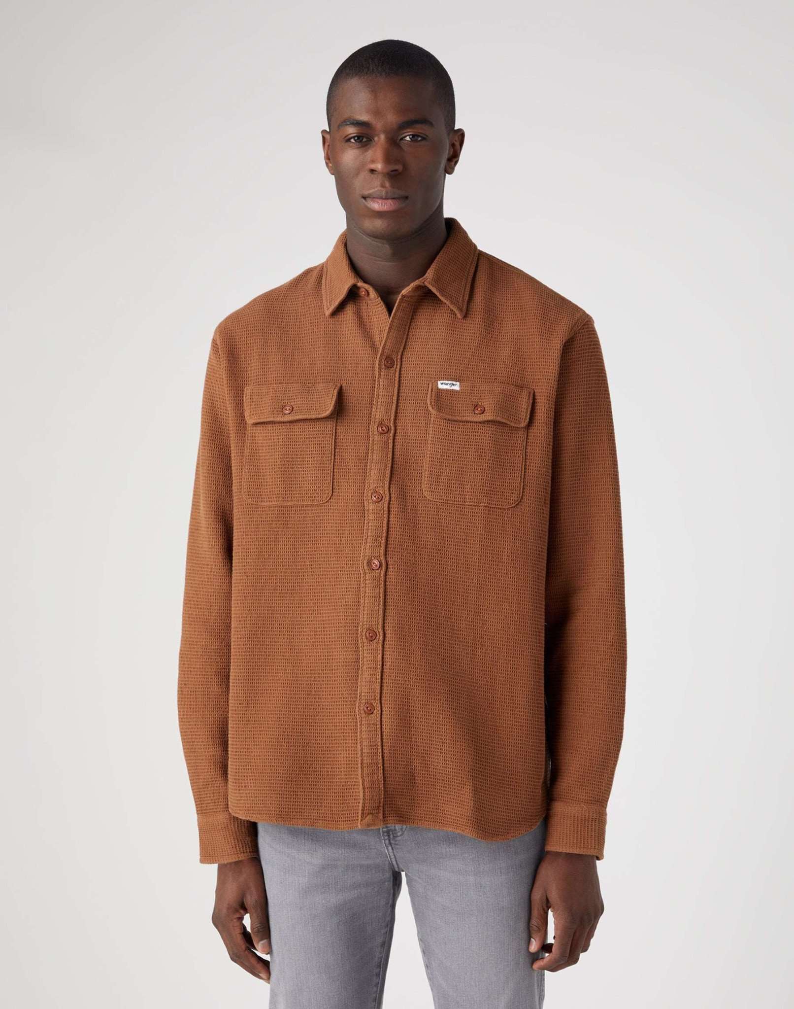 Overshirt in toffee shirts Wrangler   